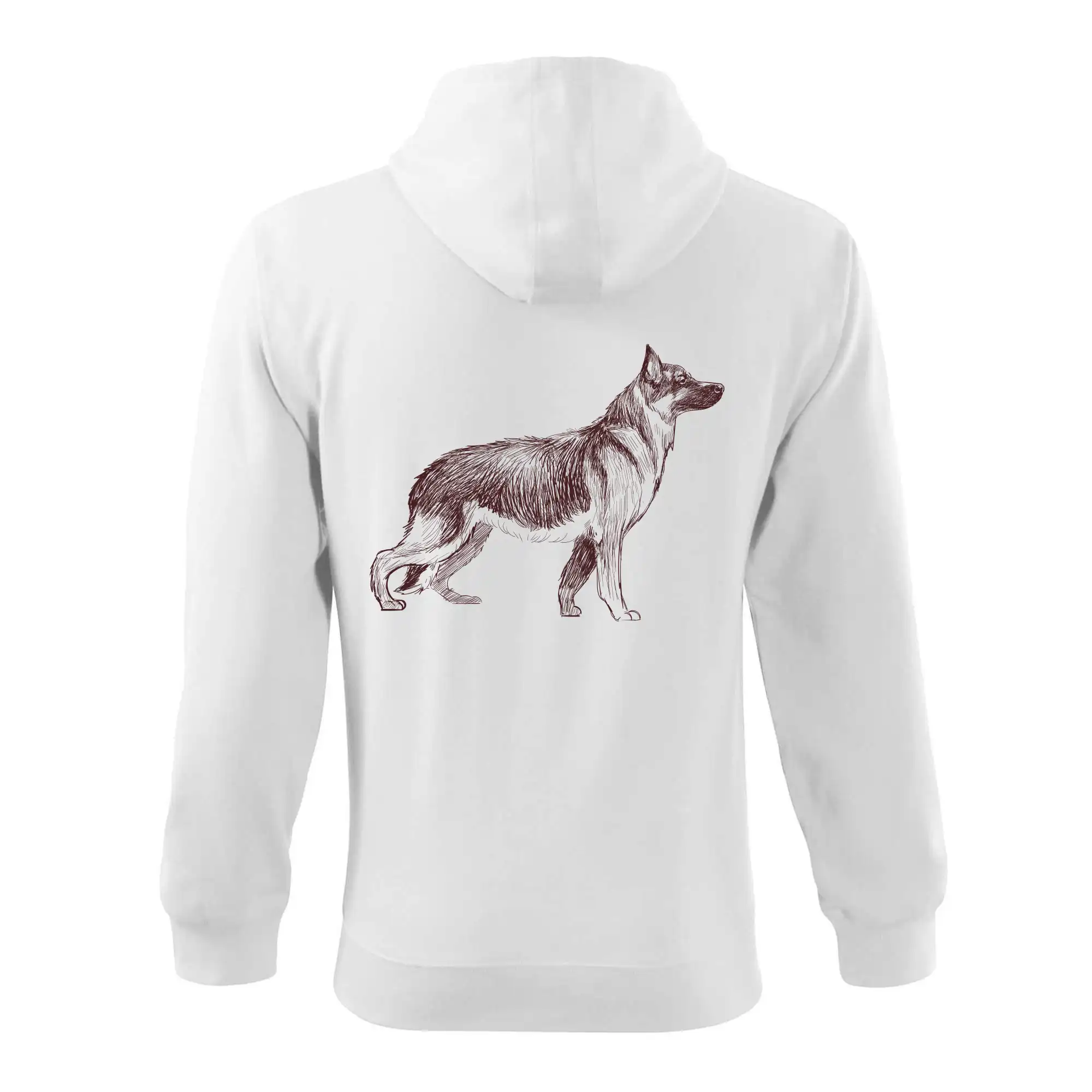 Německý ovčák -  kreslený skica