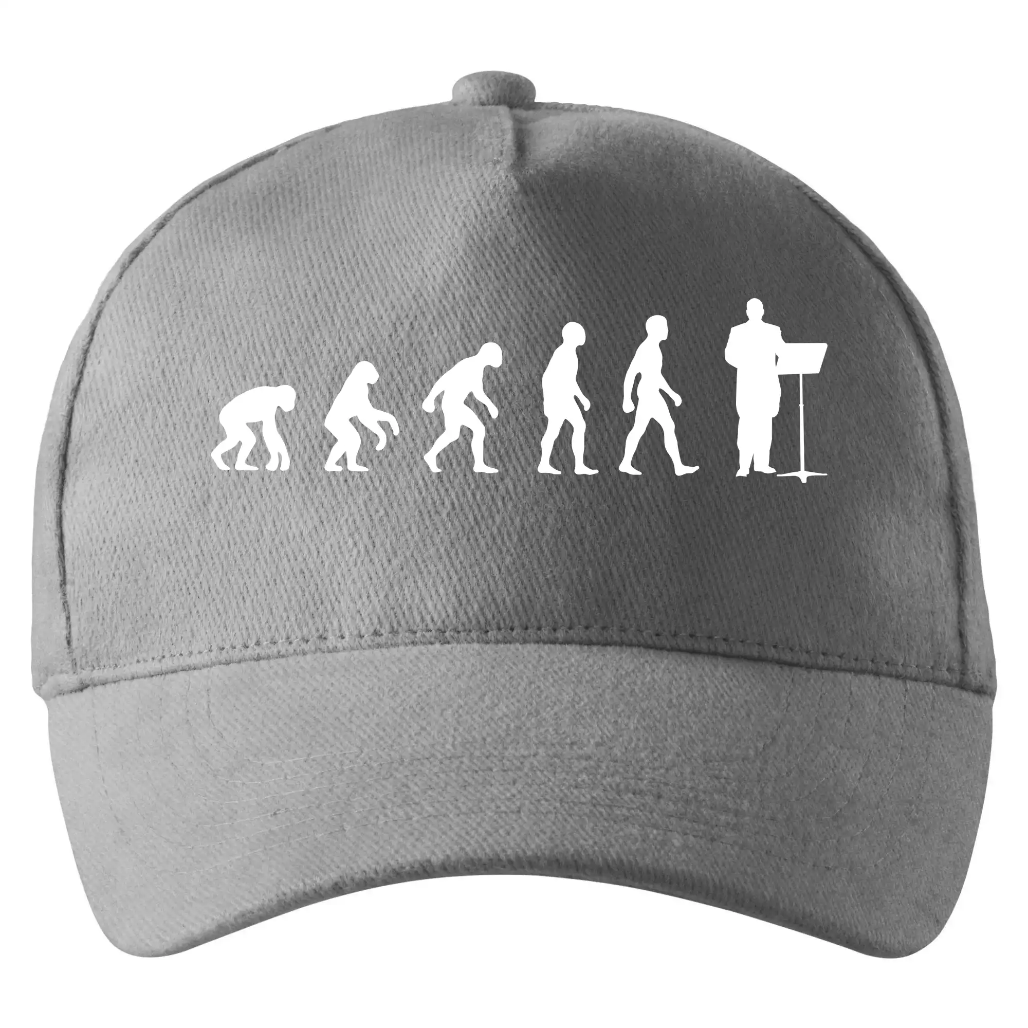 Evolúcia zbormajster spredu - Šiltovka so zahnutým šiltom a mosaznou sponou