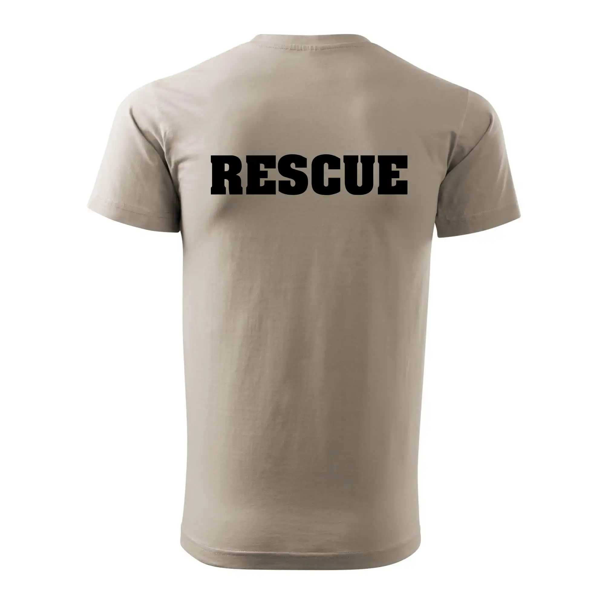 Rescue - Hviezda na prsníku + nápis na chrbte