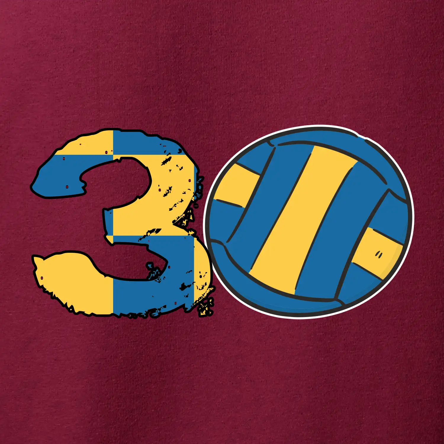 Volejbal kulaté narozeniny 30