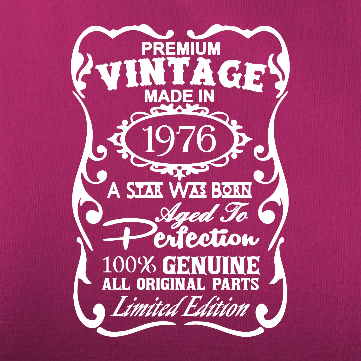 Vintage Etiketa - 1976