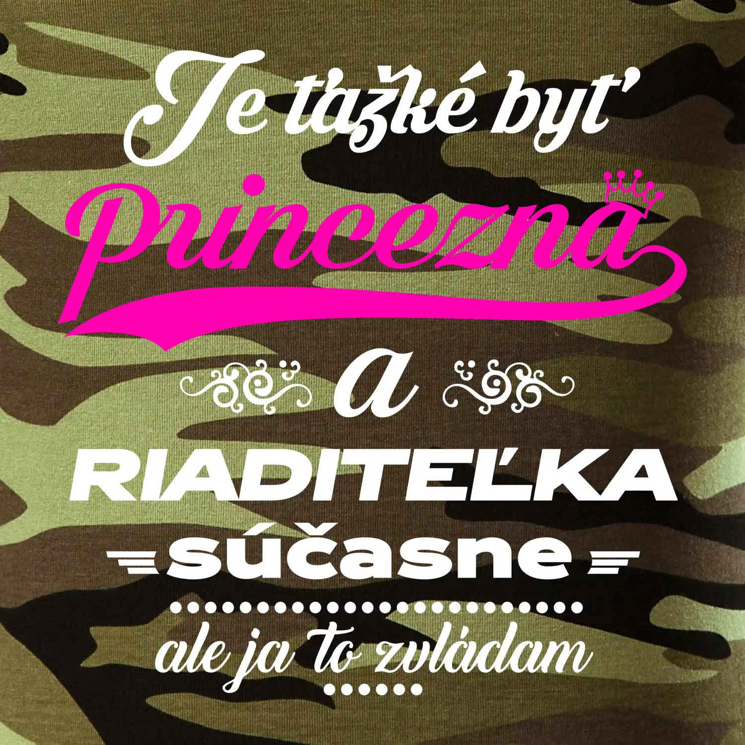 Je ťažké byť princezná riaditeľka