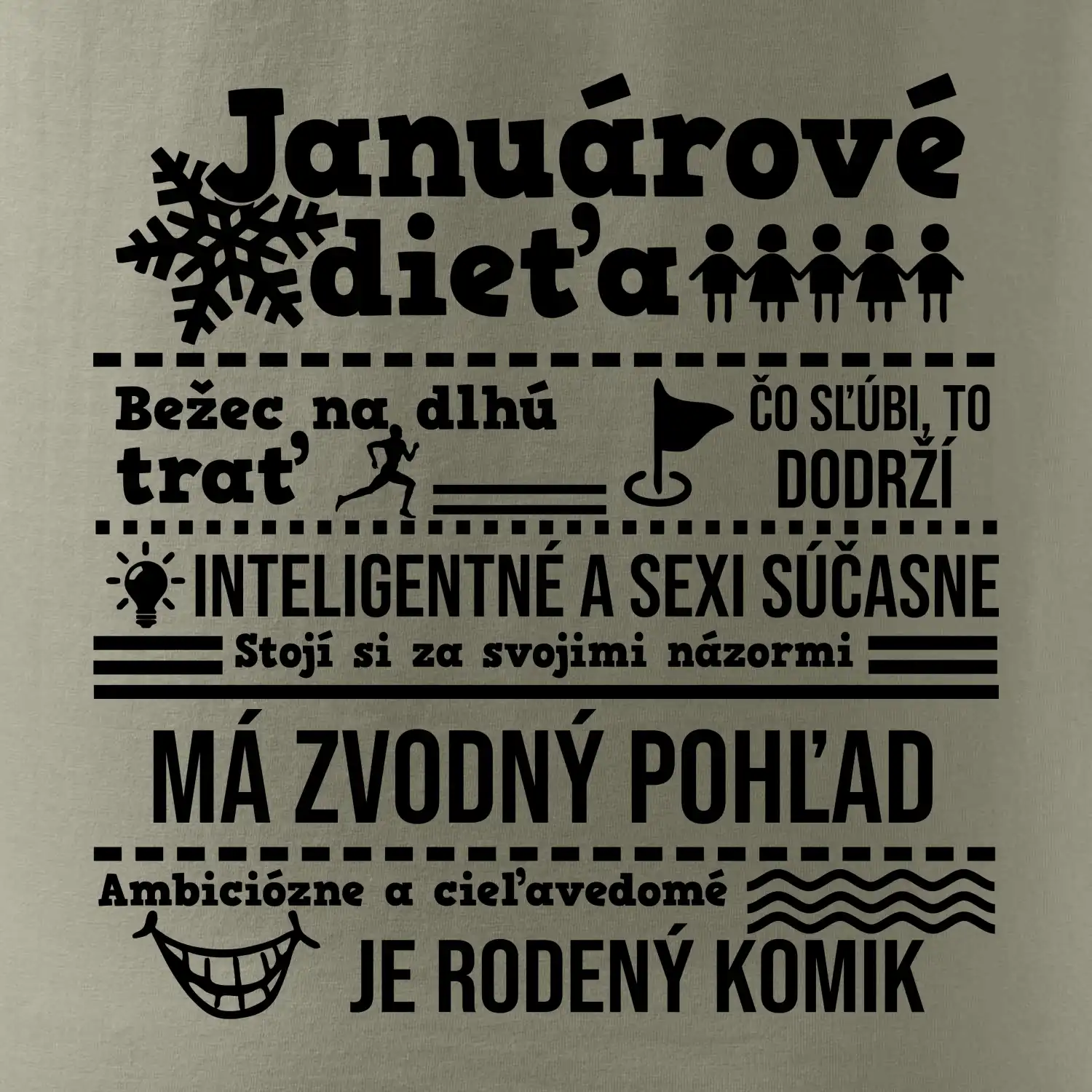 Narodeniny Január
