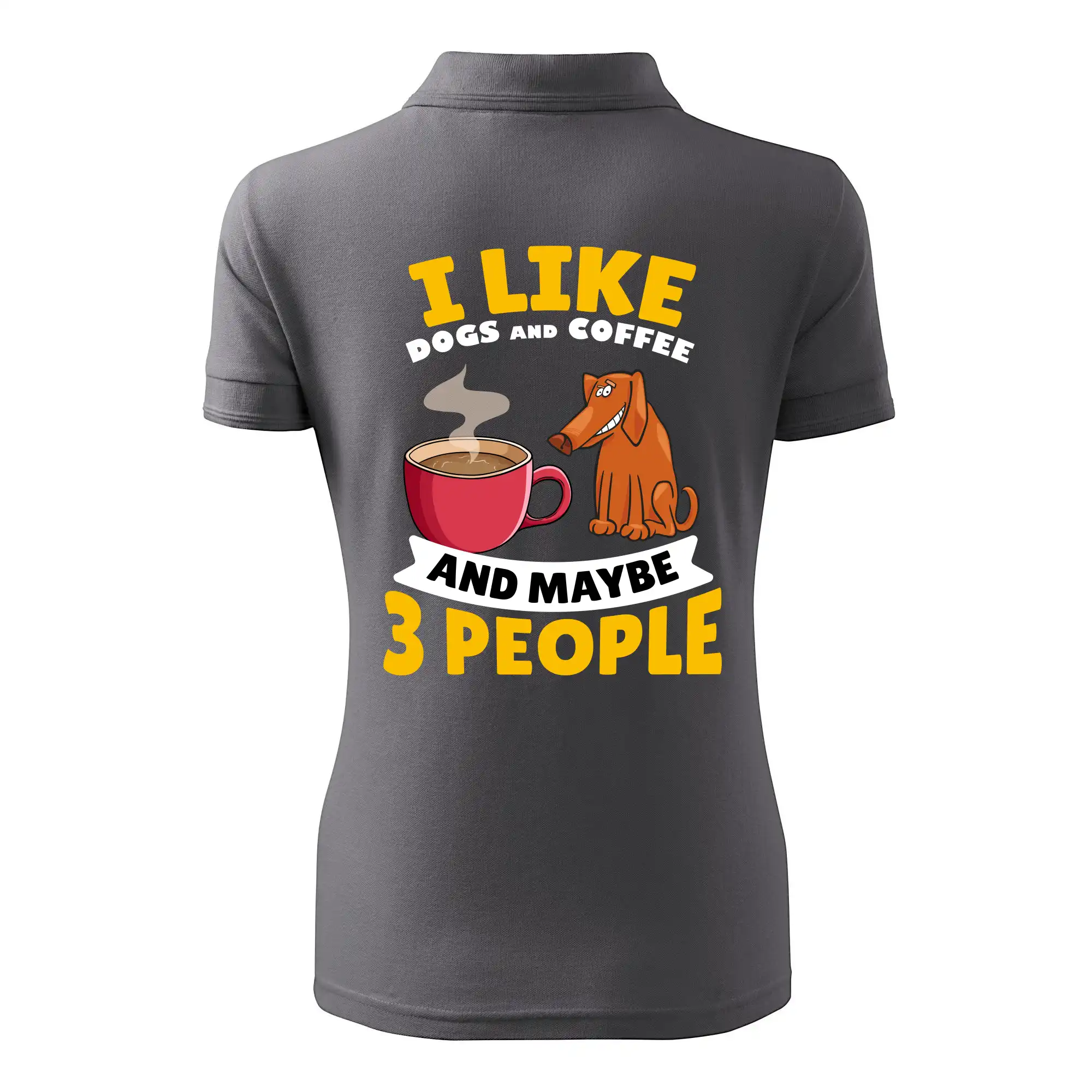 I like dogs and coffee and maybe 3 people
