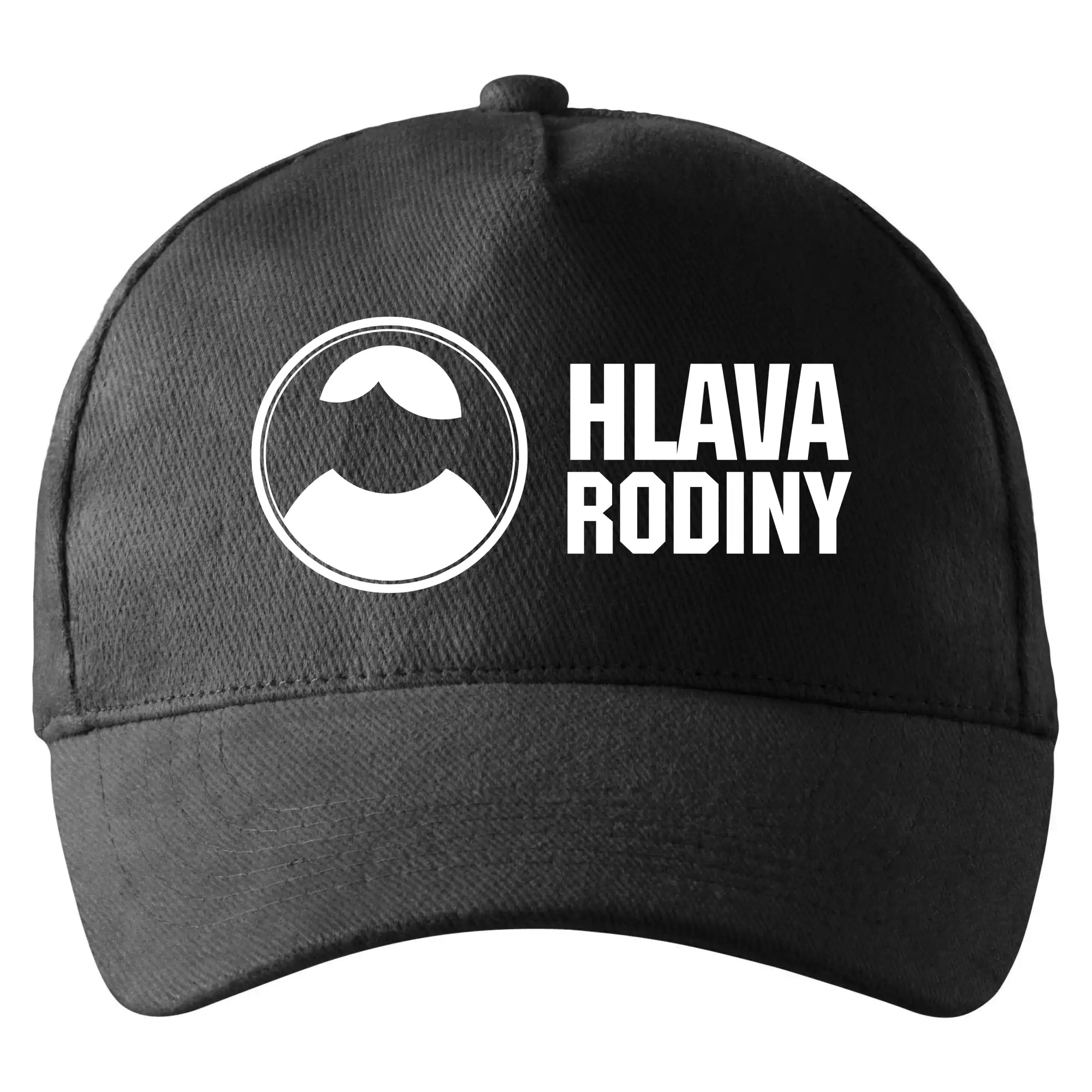 Tričká a mikiny pre mamičky - Hlava rodiny - Šiltovka so zahnutým šiltom a mosaznou sponou