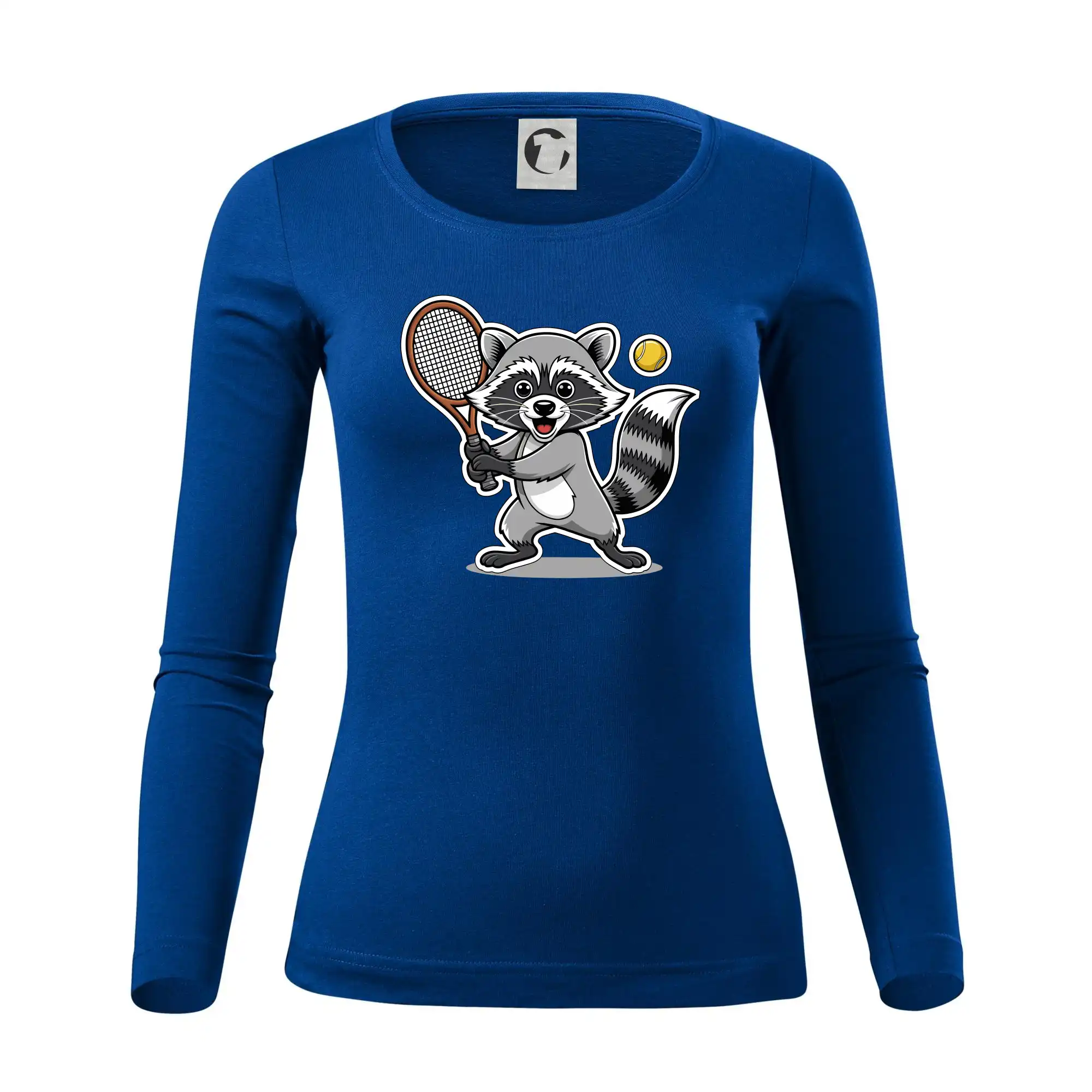 Mýval hraje tenis kreslený