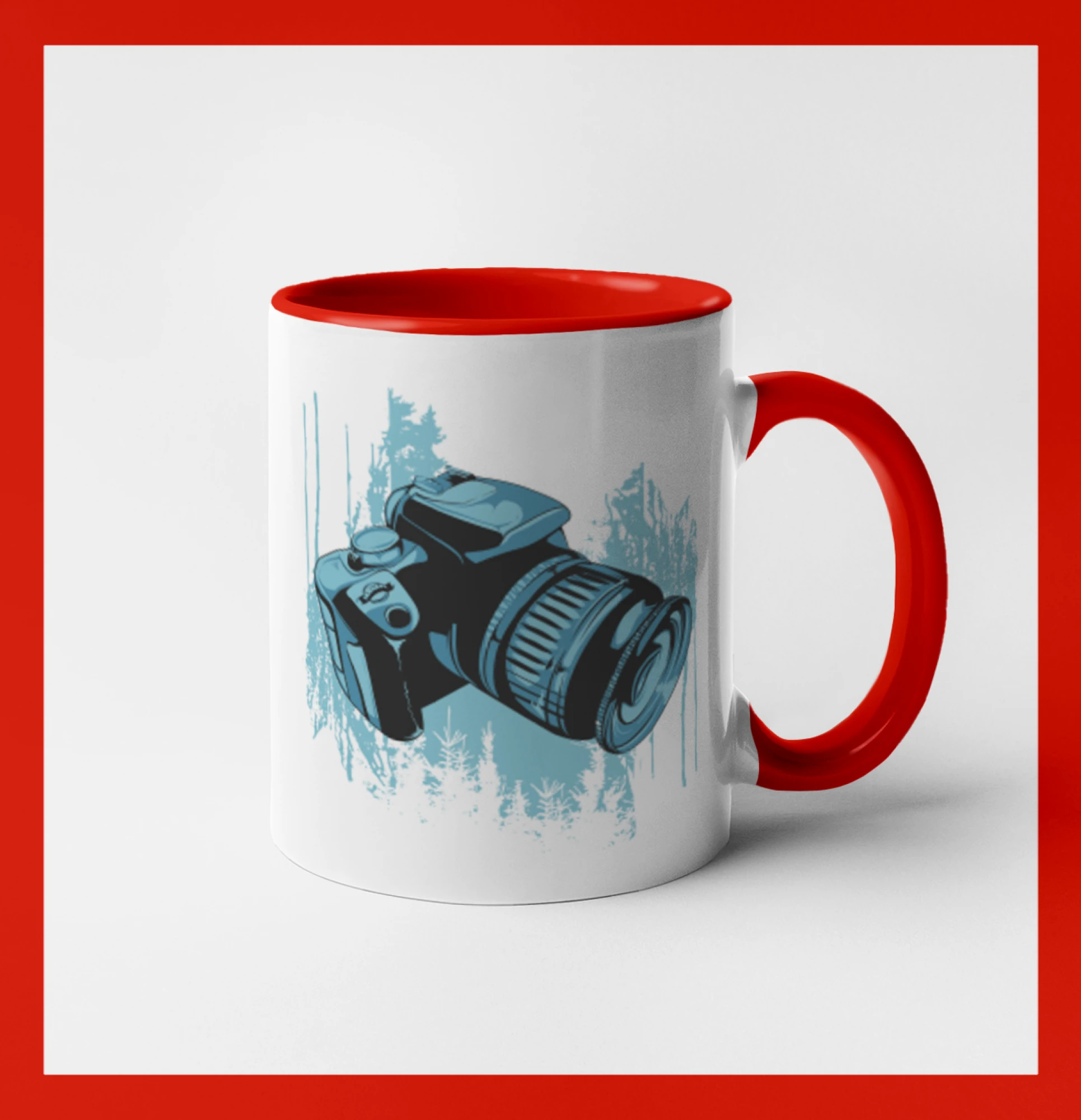 Zrcadlovka v přírodě