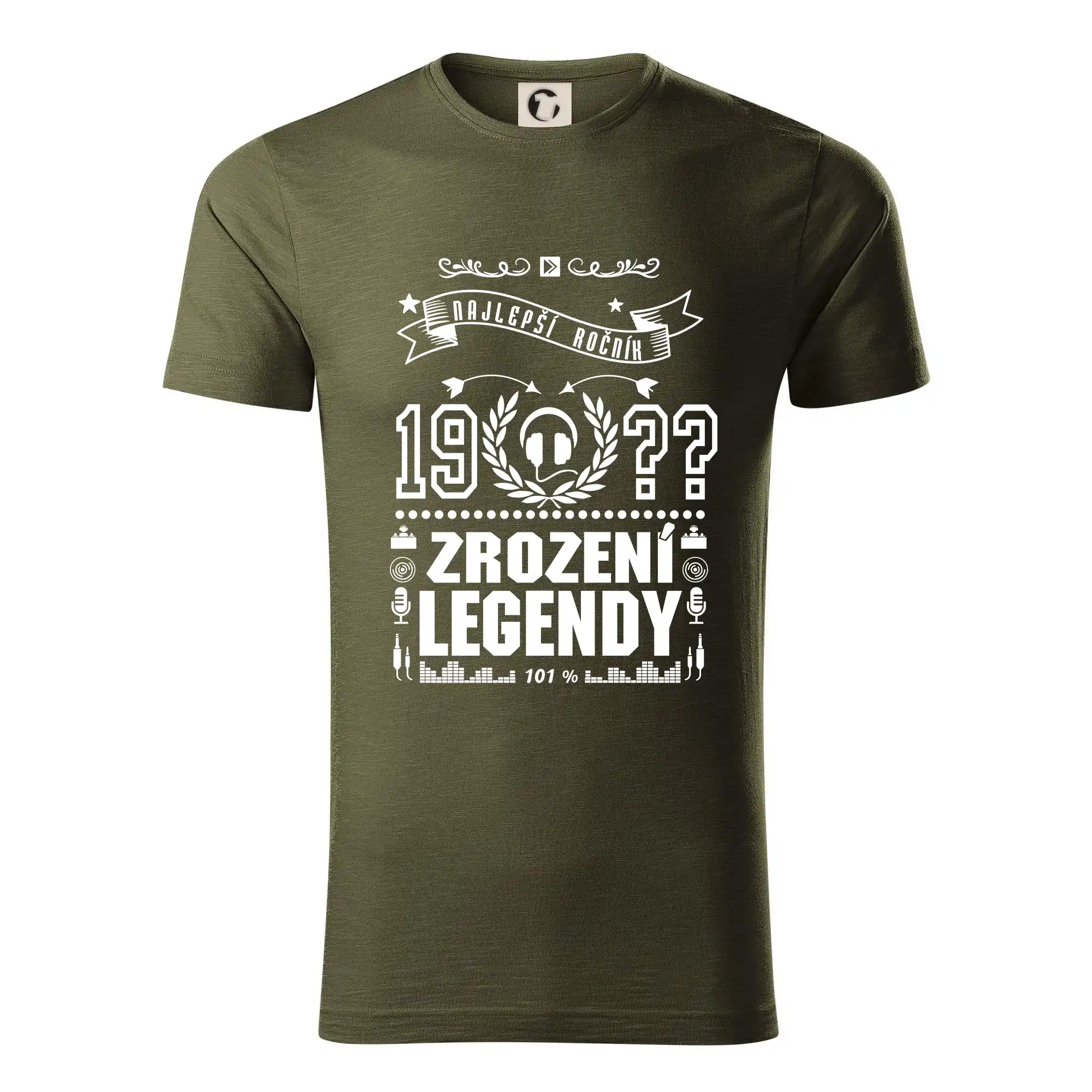 Trička Zrodenie legendy - Zrodenie legendy pre DJ - Tričko z organickej bavlny