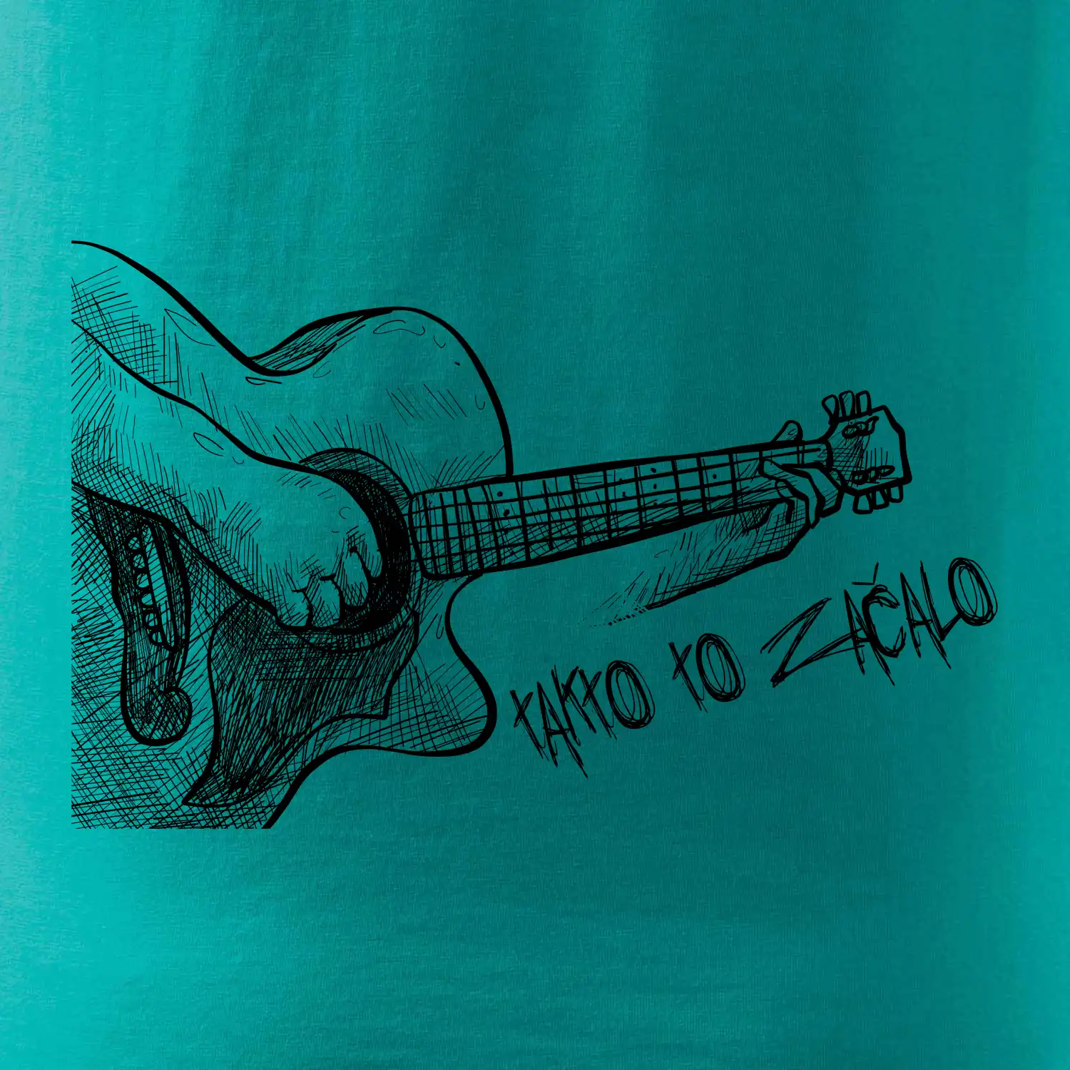 Gitara, takto to začalo