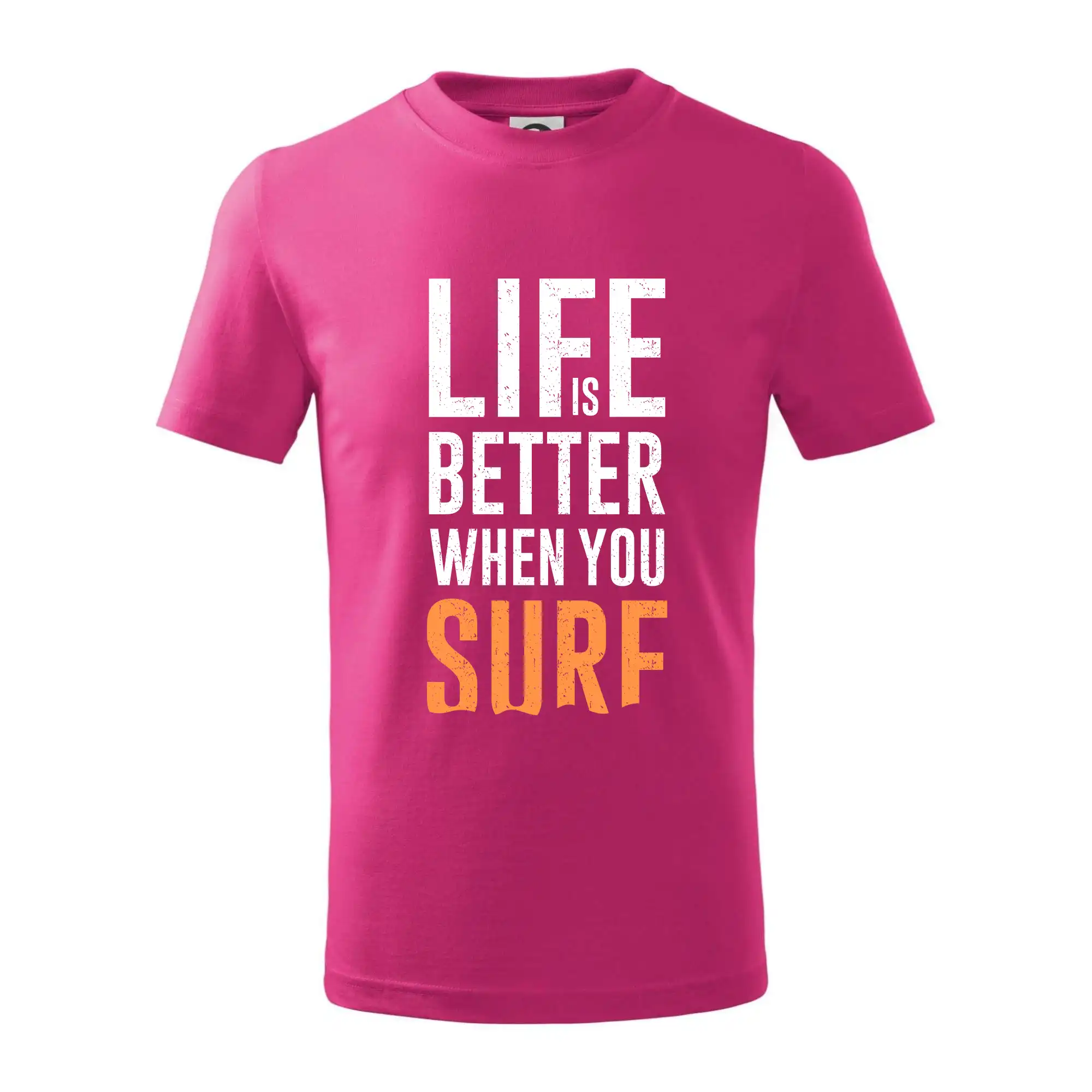 Surferske tričká - Life is better when you surf - Tričko detské bavlnené