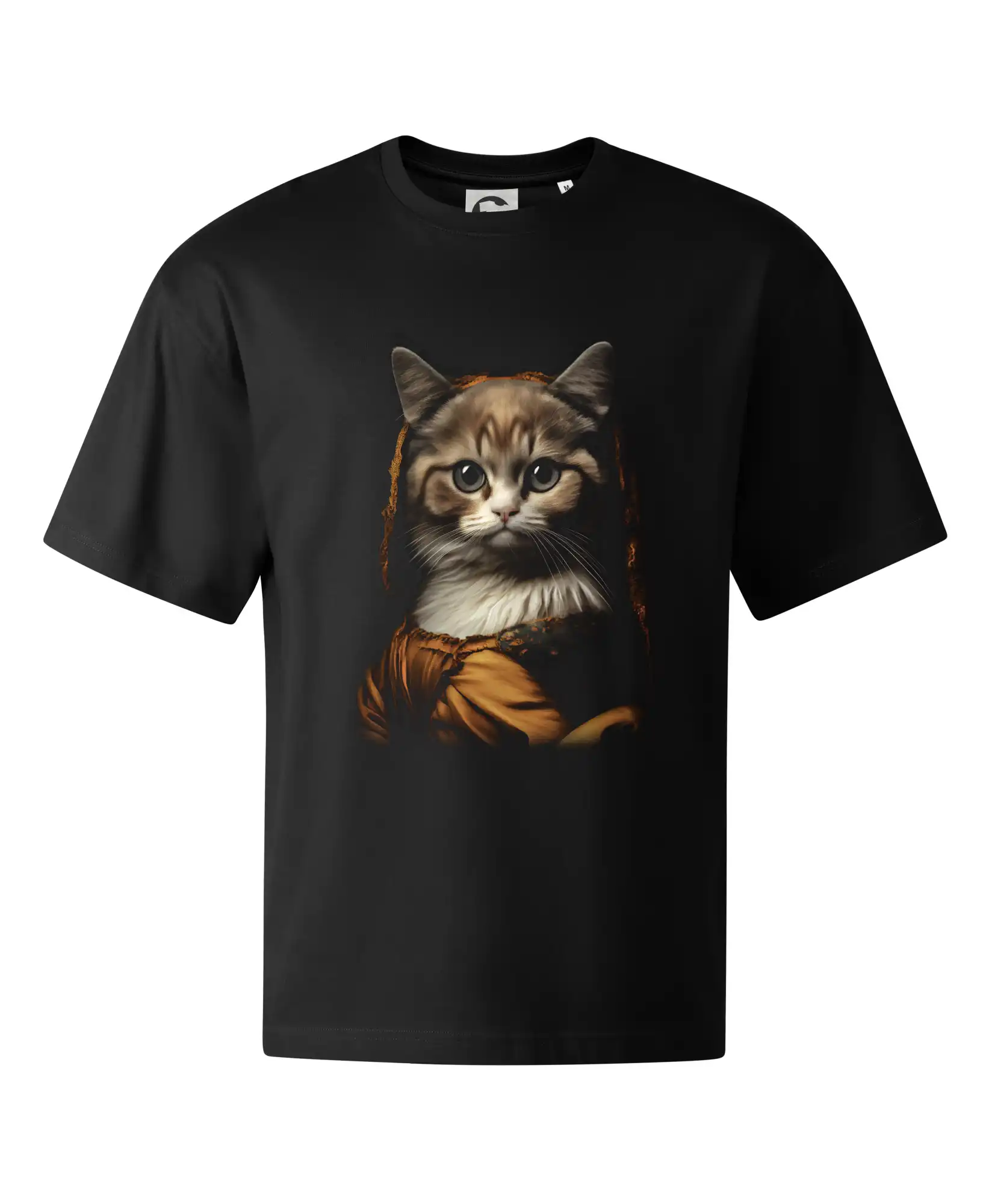 Vtipná tričká s mačkou - Kočka Lisa - Stage unisex - OVERSIZE