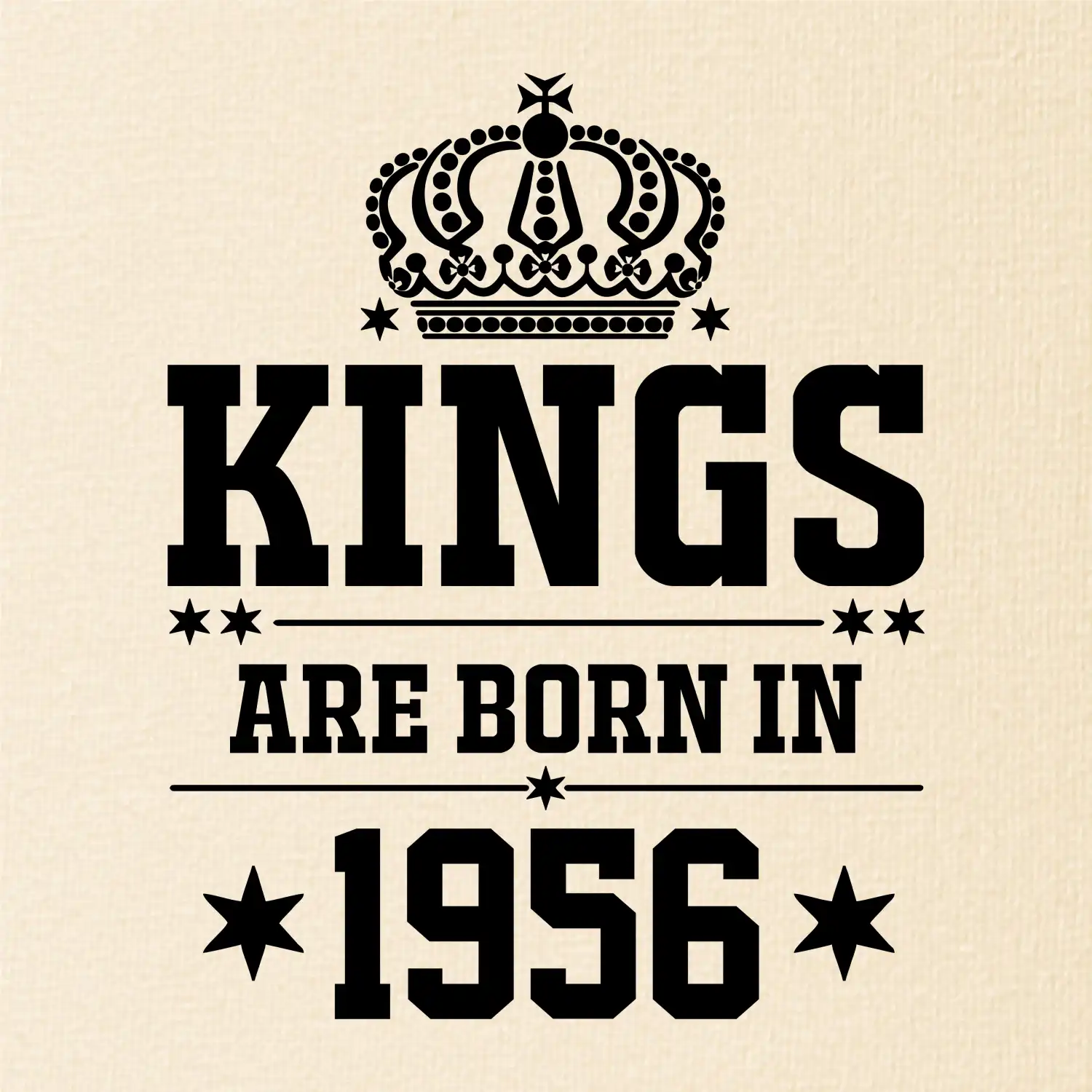 Kings are born in 1956