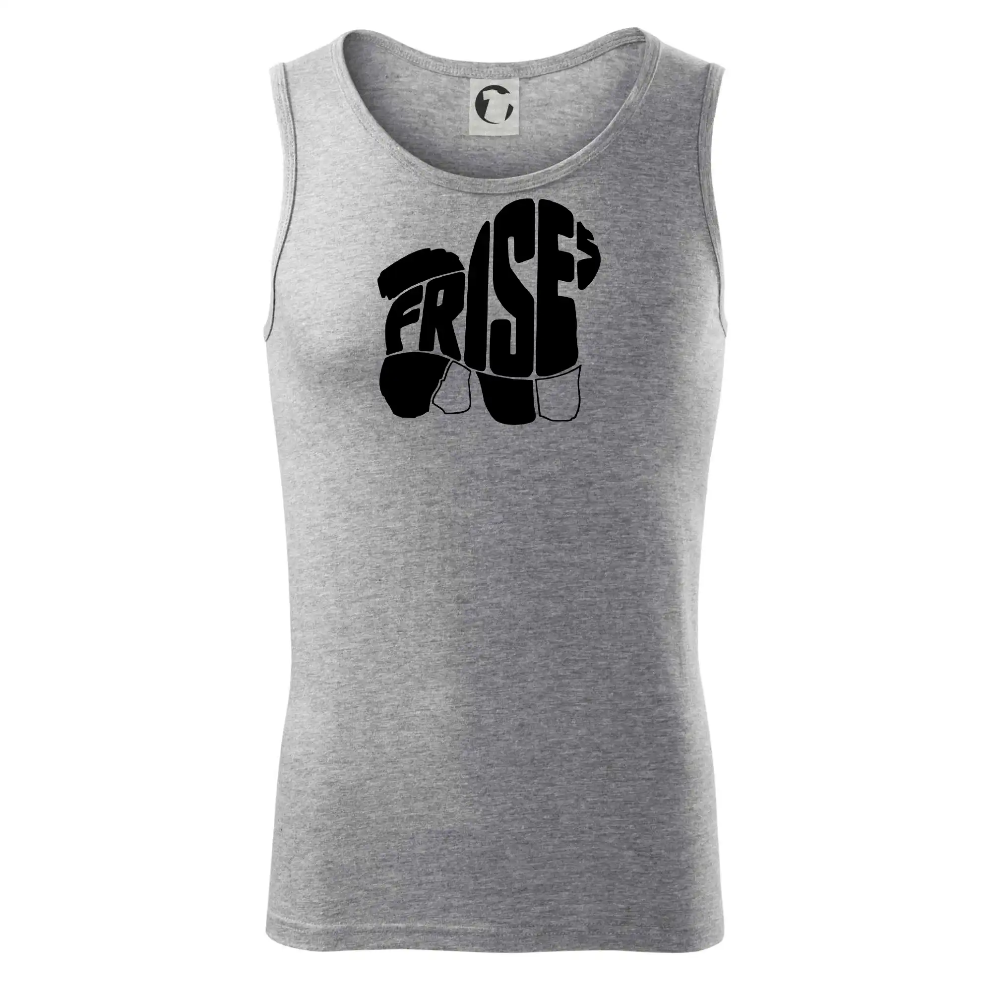 Bišonek - fries nápis v těle