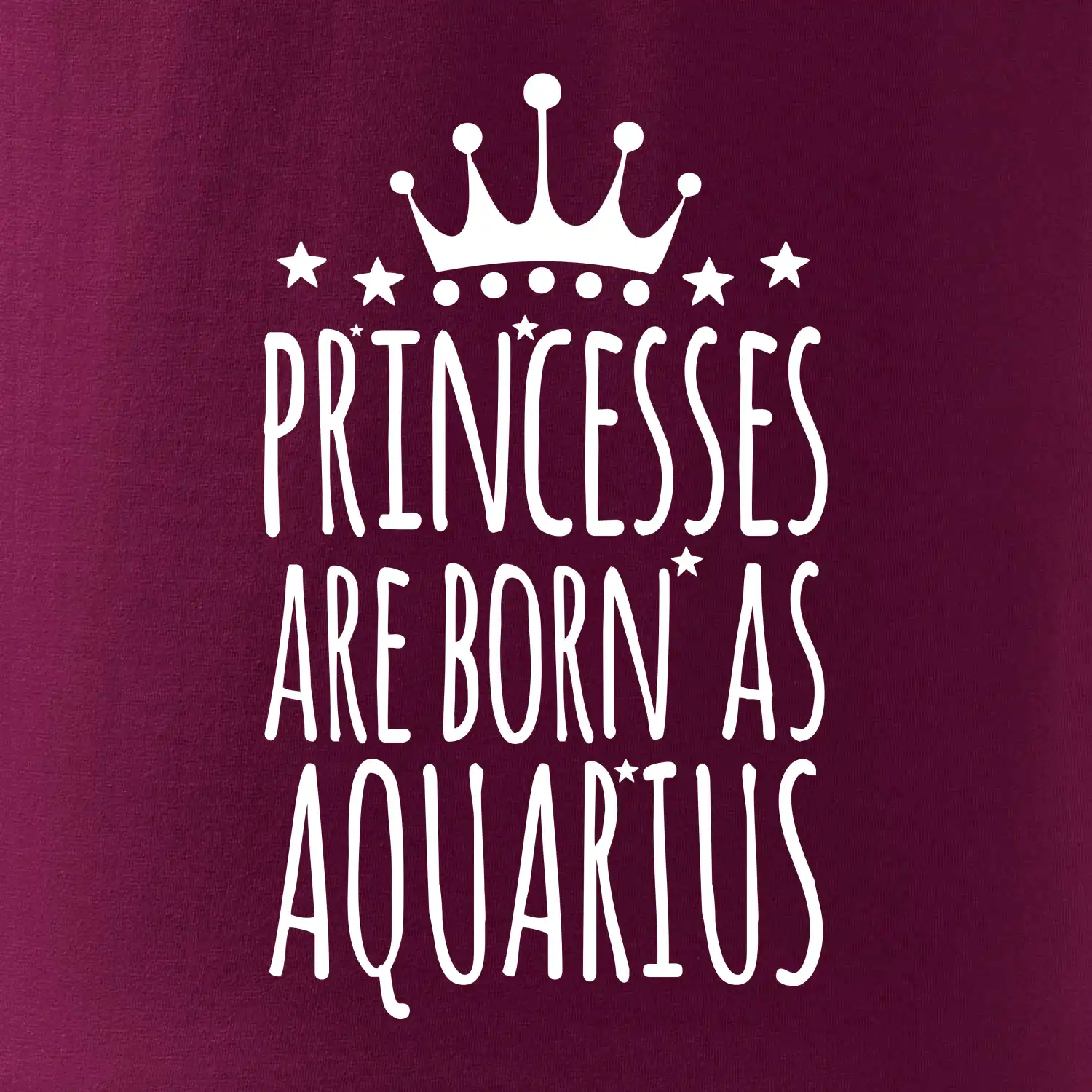 Princesses are born as Aquarius - Vodnář