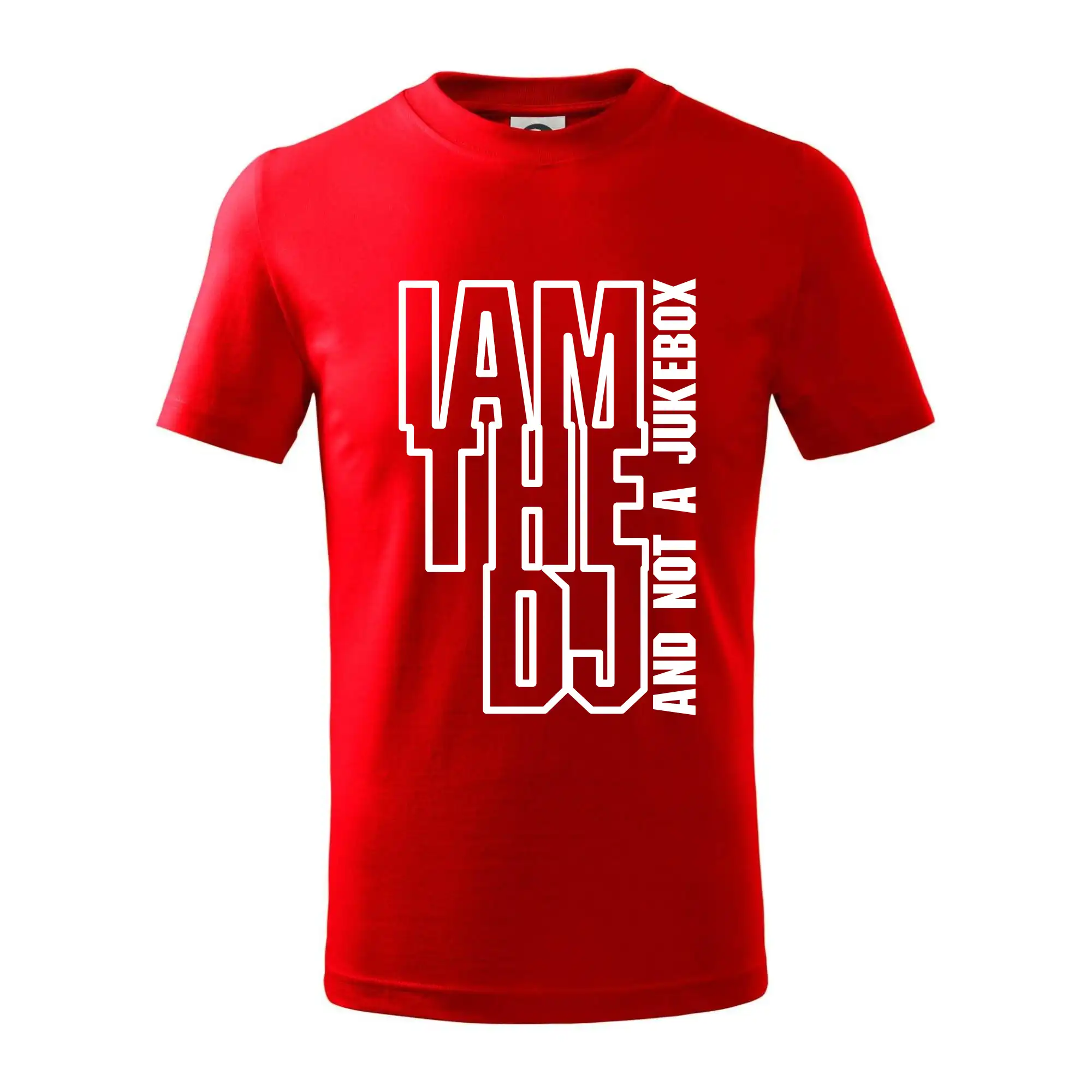 Tričká na párty - Iam the dj and not a jukebox na výšku - Tričko detské bavlnené