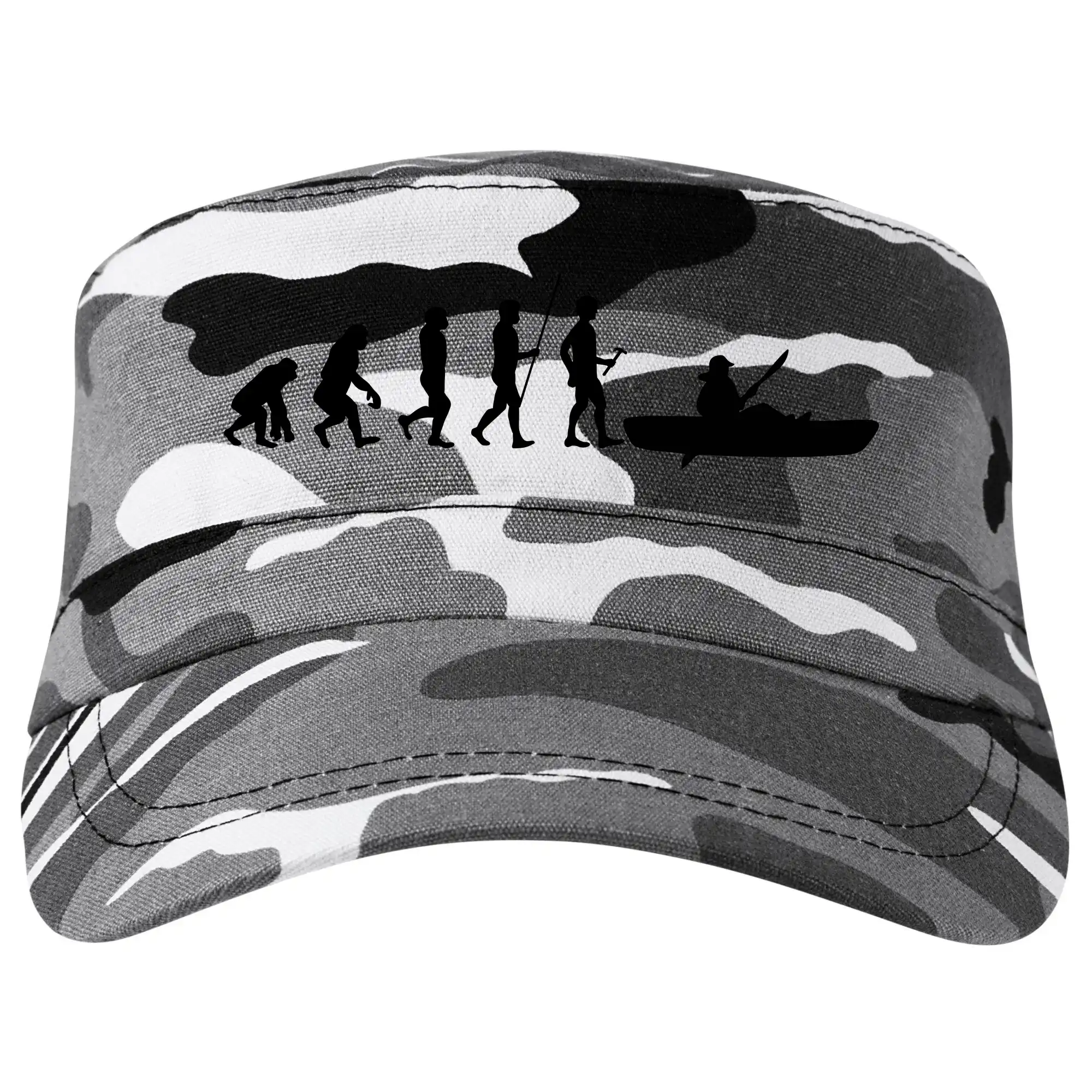 Vodácke tričká - Evoluce kanoe krátká - Šiltovka CAMO