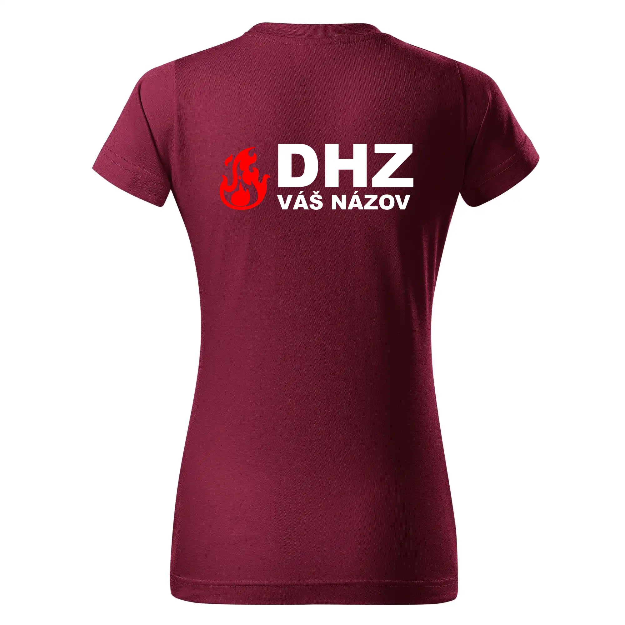 DHZ (oheň, firesport, názov sboru - vlastný nápis)