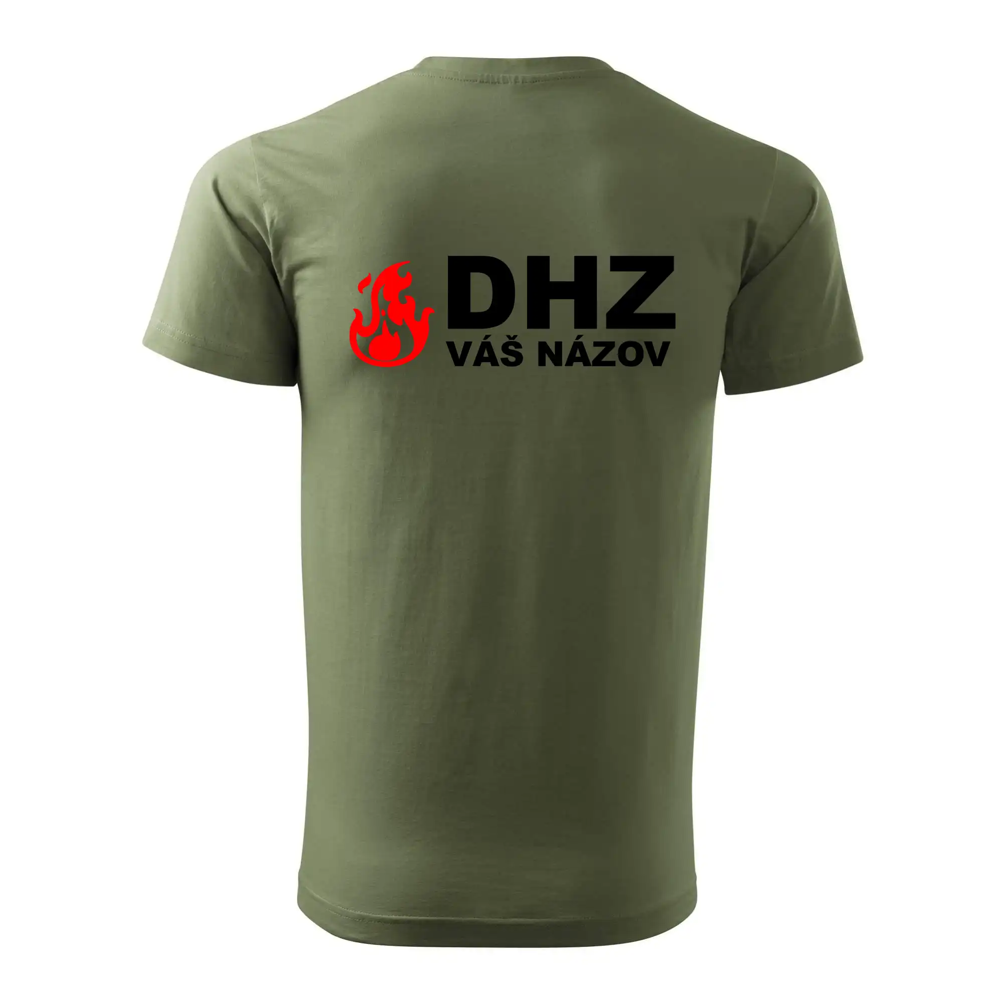 DHZ (oheň, firesport, názov sboru - vlastný nápis)