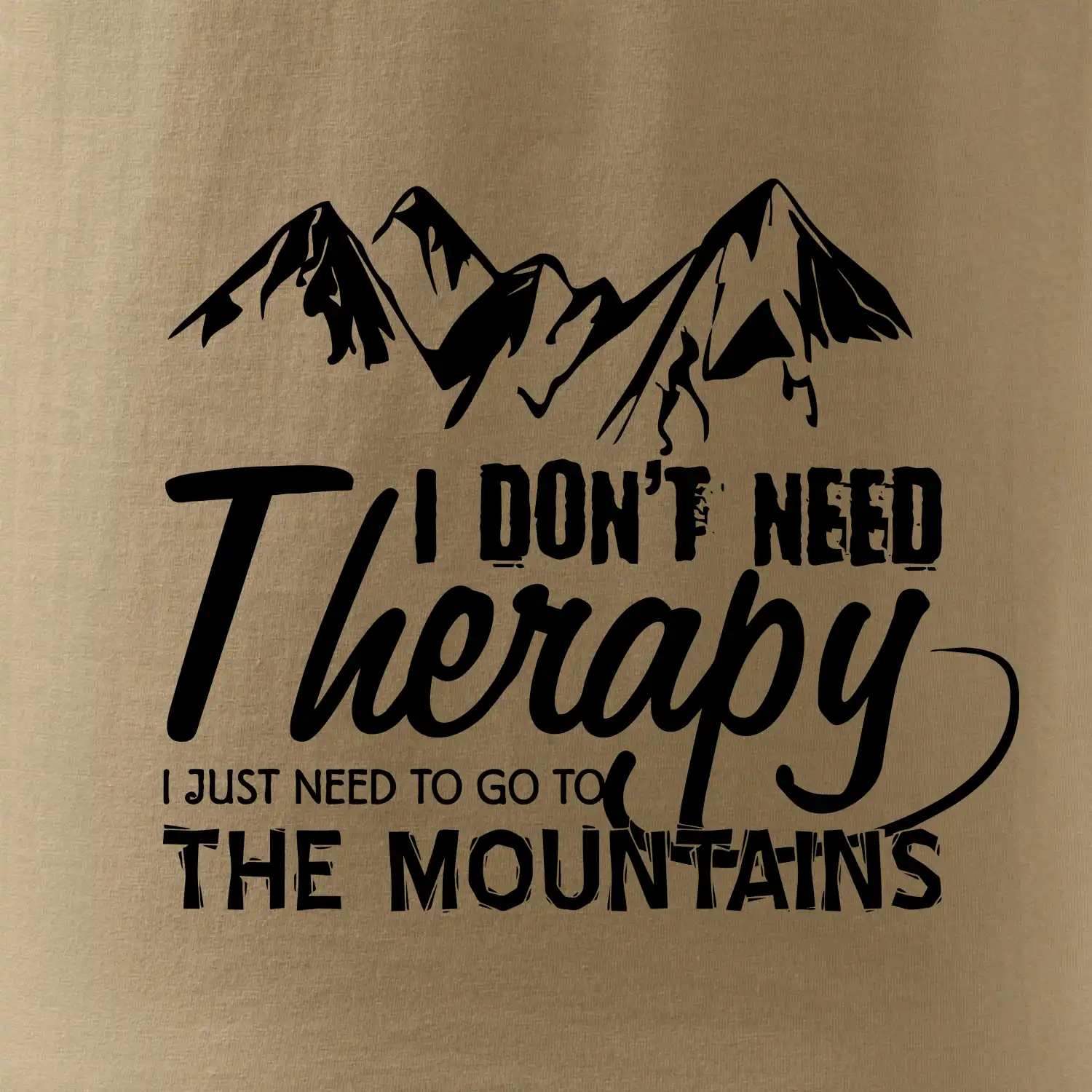 I dont need therapy - Mountains - Nepotřebuji terapii - Hory
