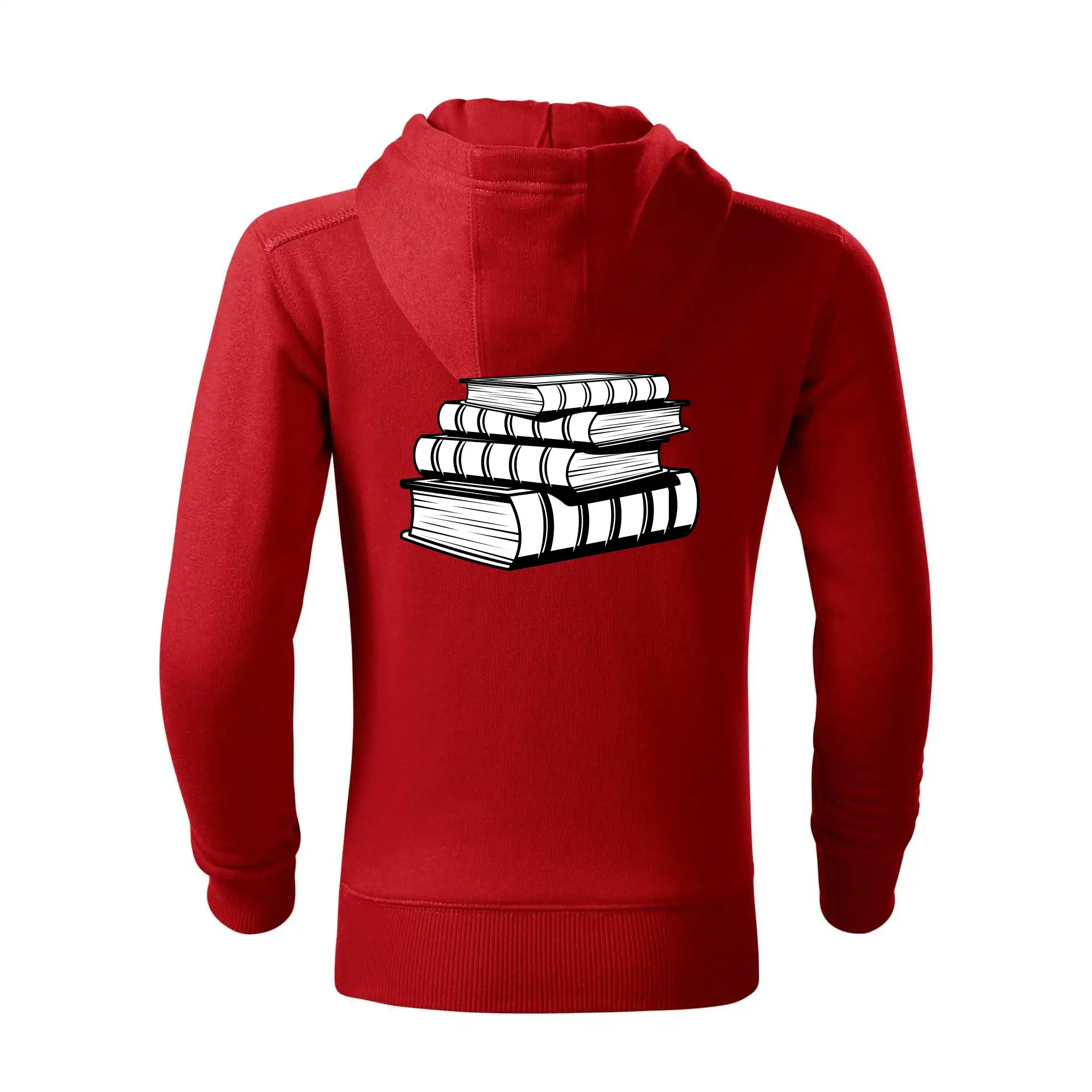 Knihy černobílé na sobě