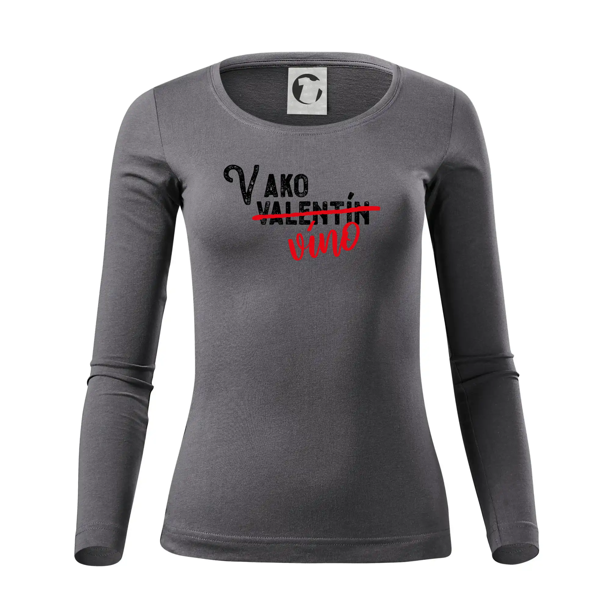 V ako Valentín víno