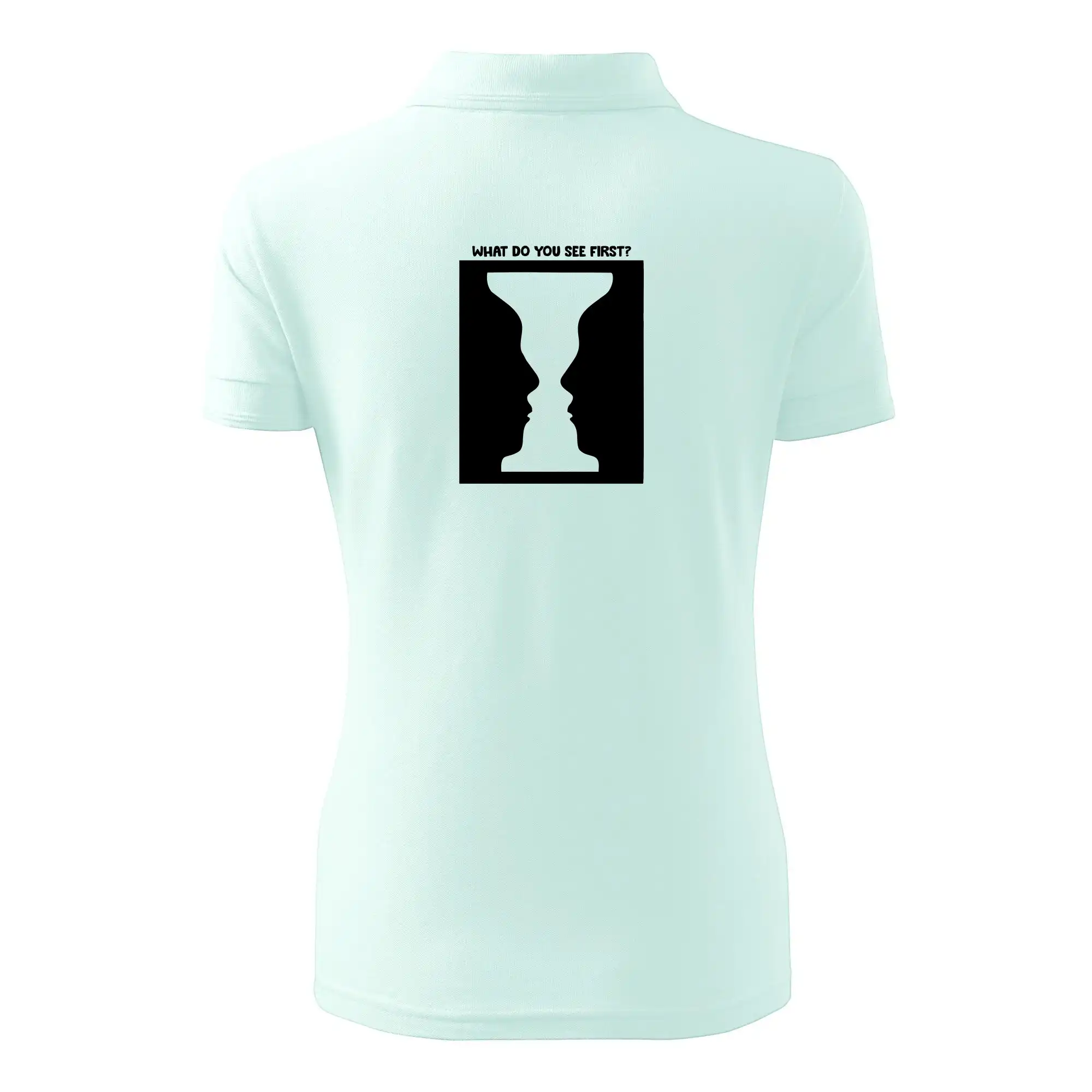 What do you see first? Pohár - Obličeje