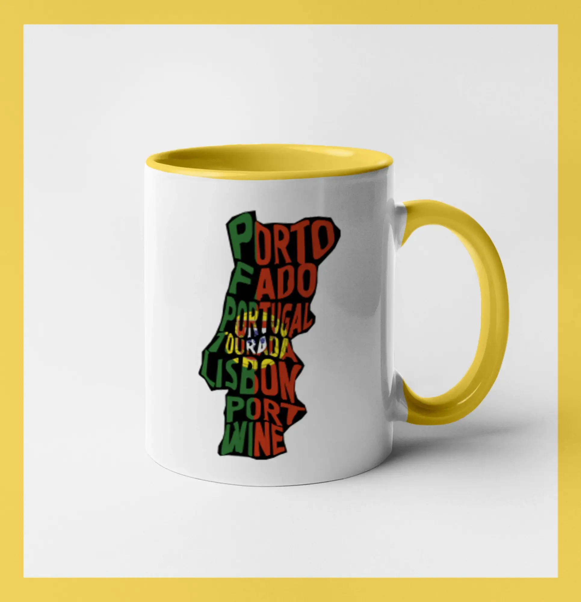 Mapy - názvy měst - Portugalsko