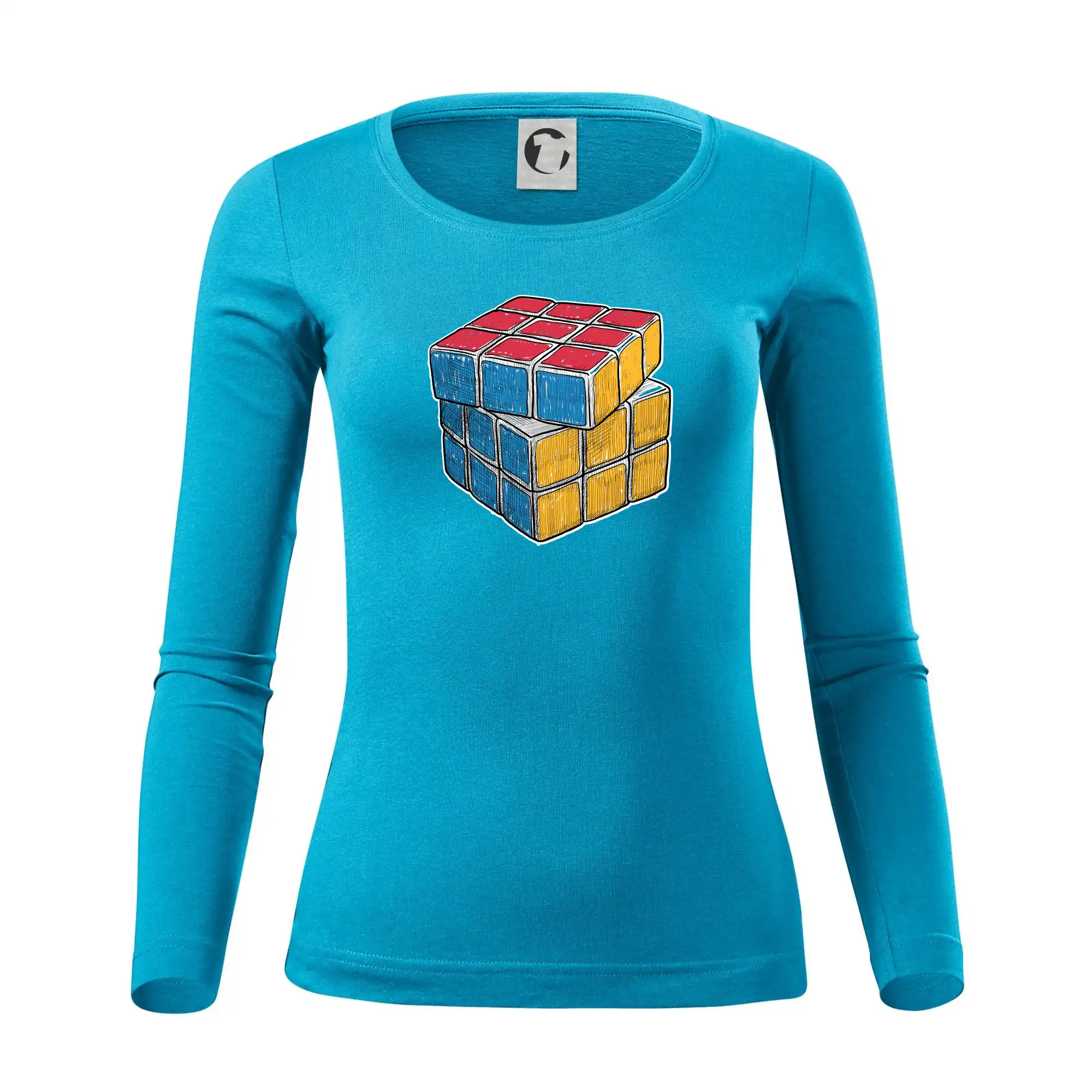 Rubikova kostka kreslená