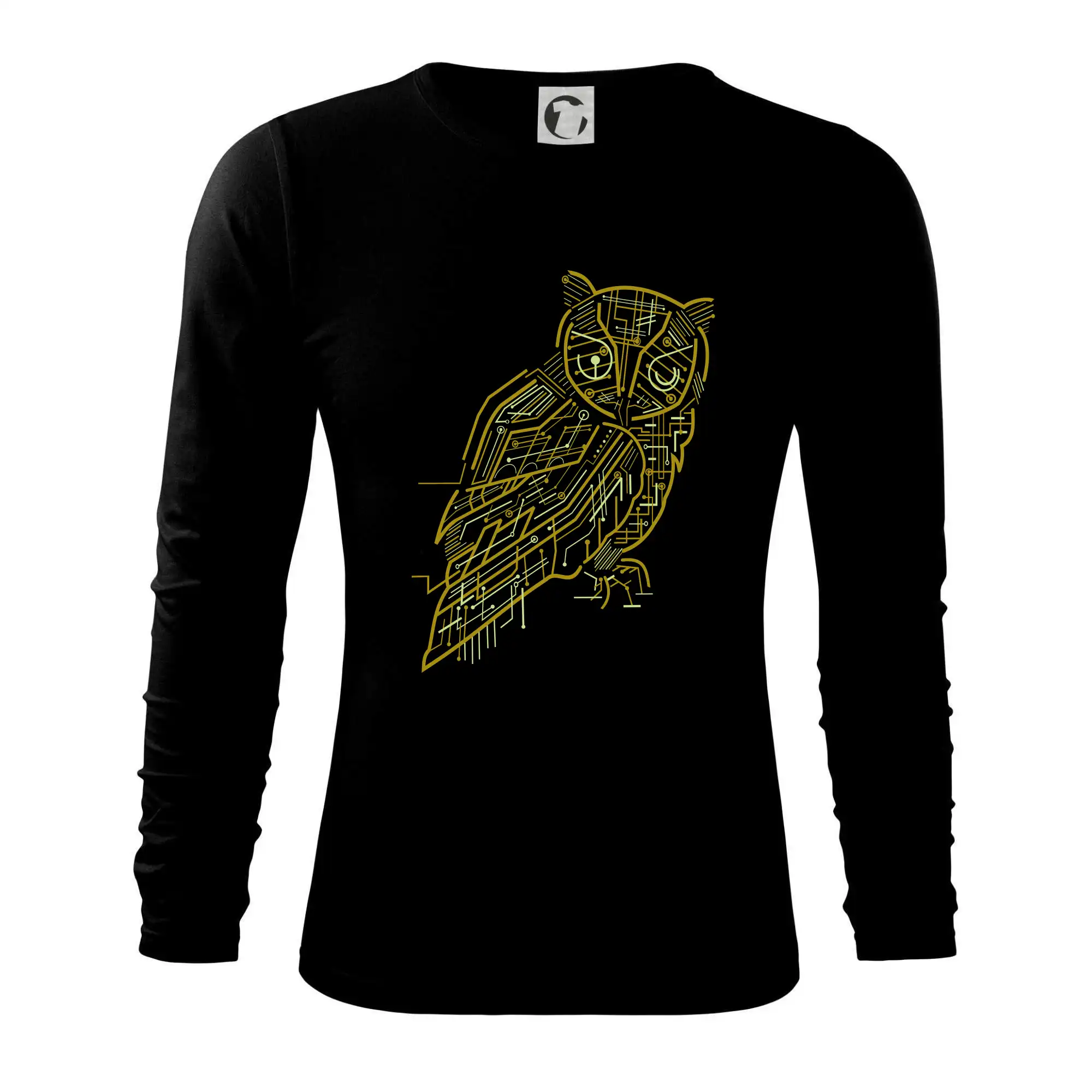 Grafické tričká - Electrical Owl - Tričko s dlhým rukávom FIT-T long sleeve