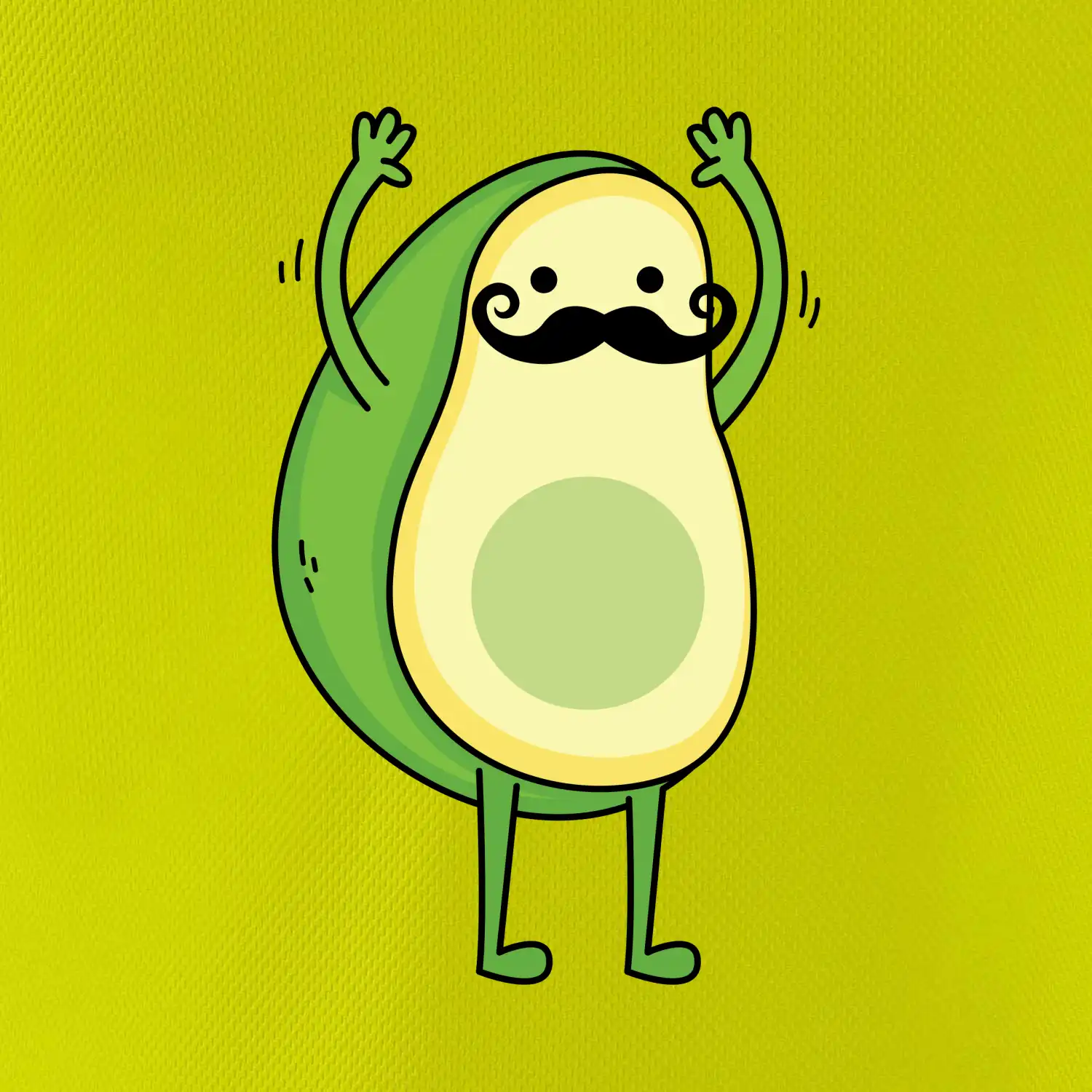 Párové triko - avokádo