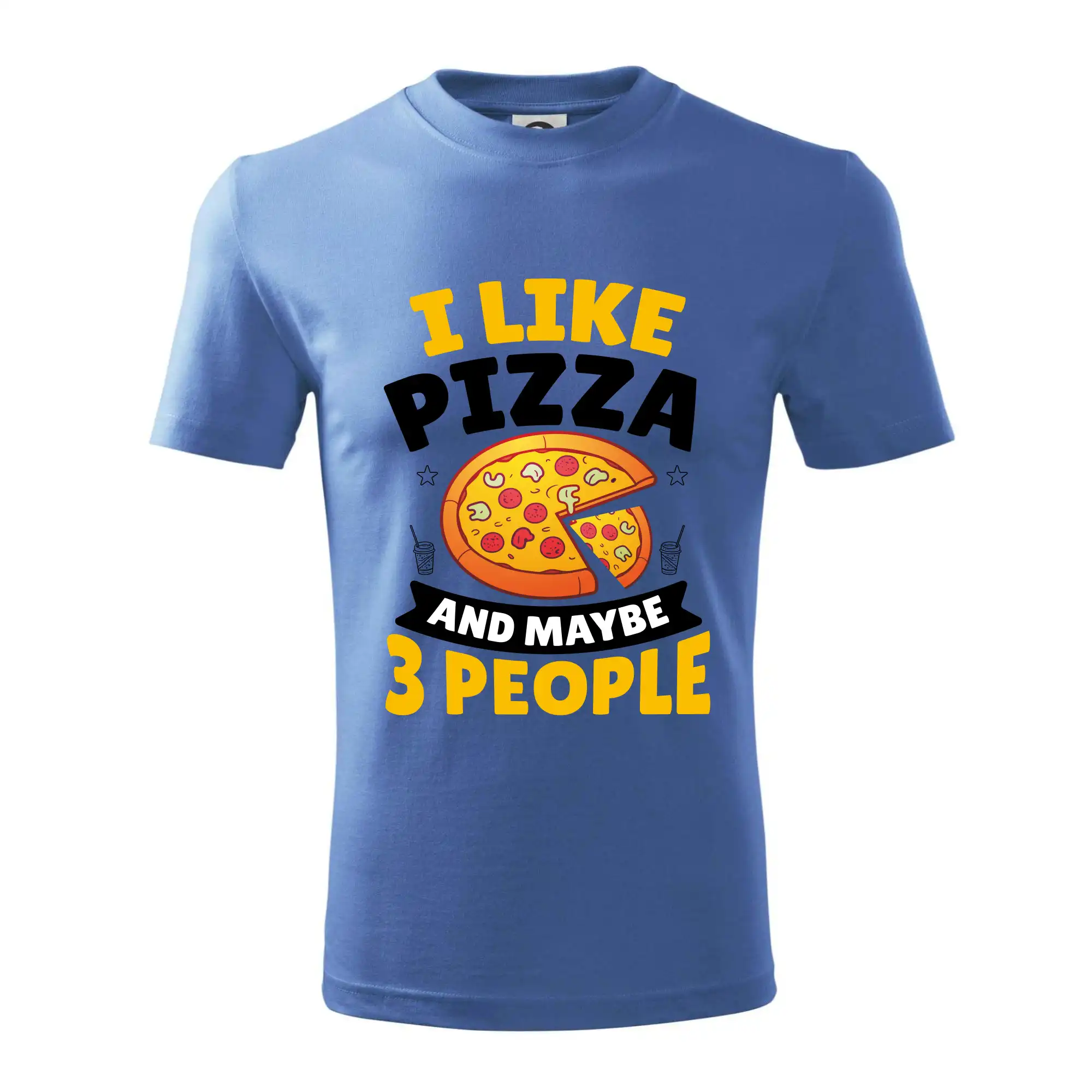 I like pizza and maybe 3 people