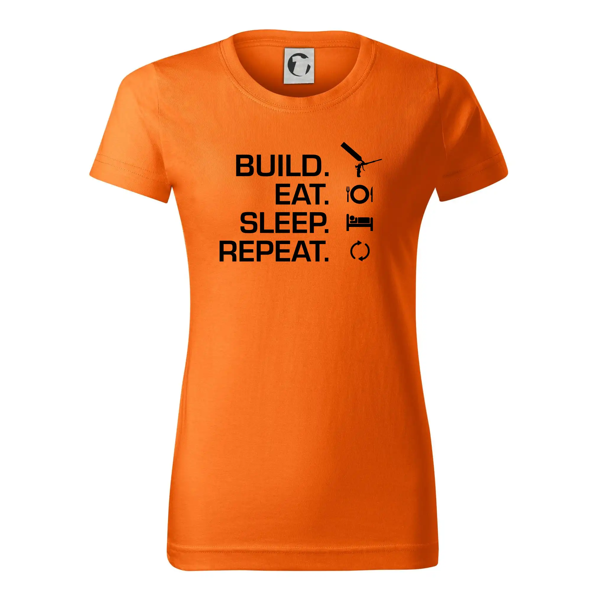 Build eat sleep repeat - montážní pěna