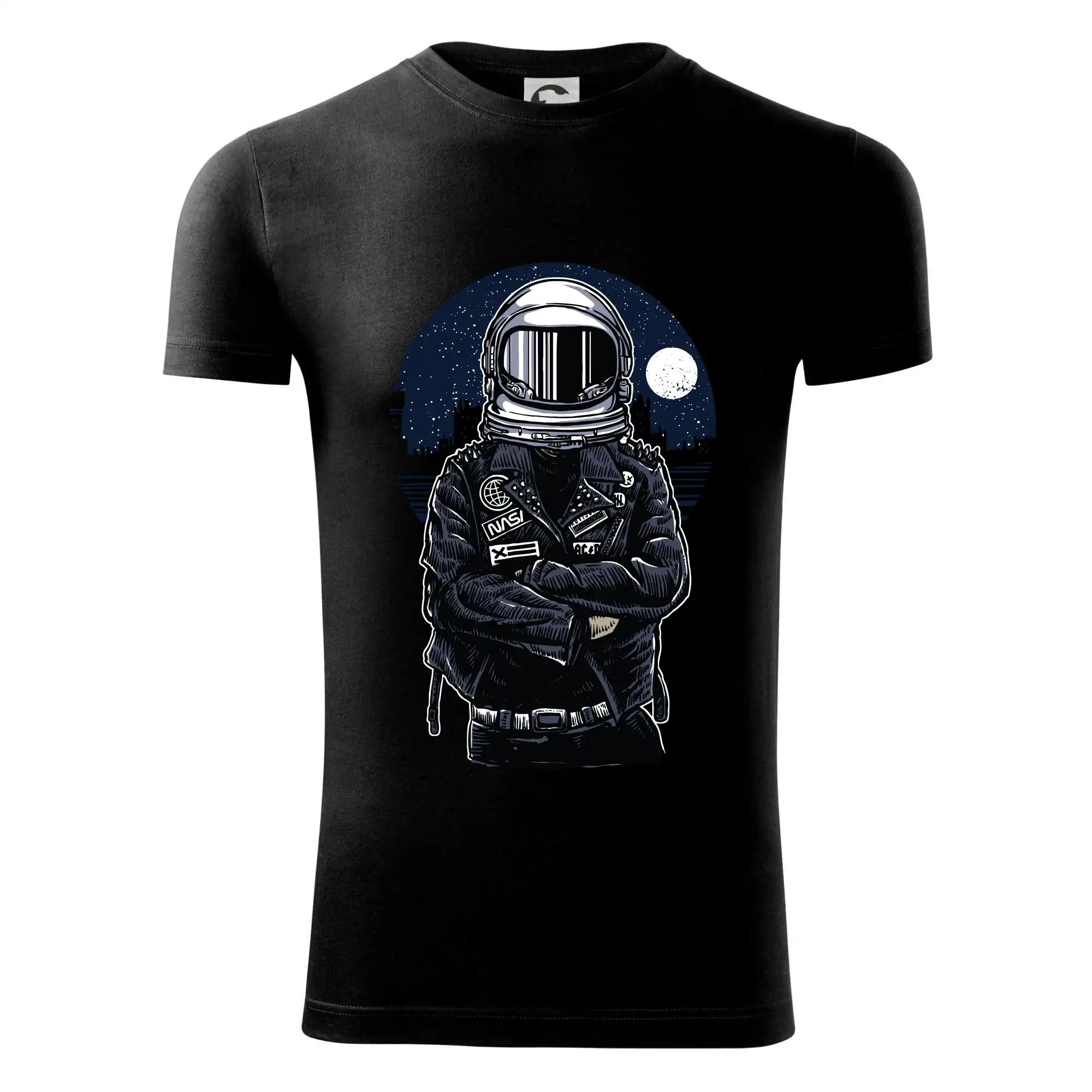 Grafické tričká - Astronaut Rebel - Viper FIT - Pánske zúžené tričko