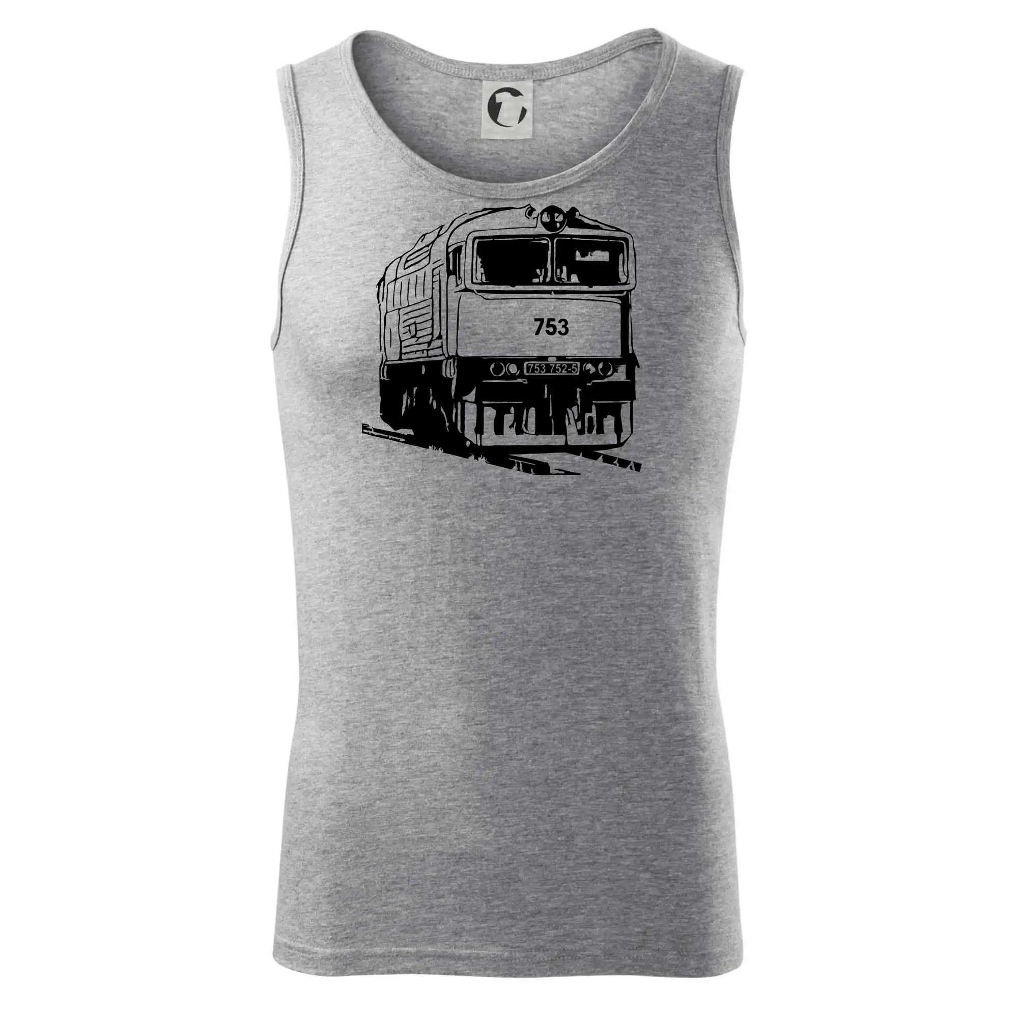 Tričká s vlakmi a autobusmi - Vlak 753 - Tielko pánske Core