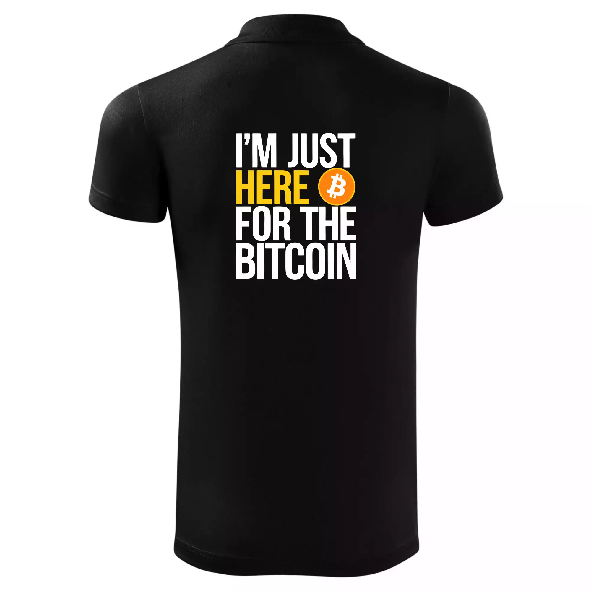 I'm just here for the Bitcoin