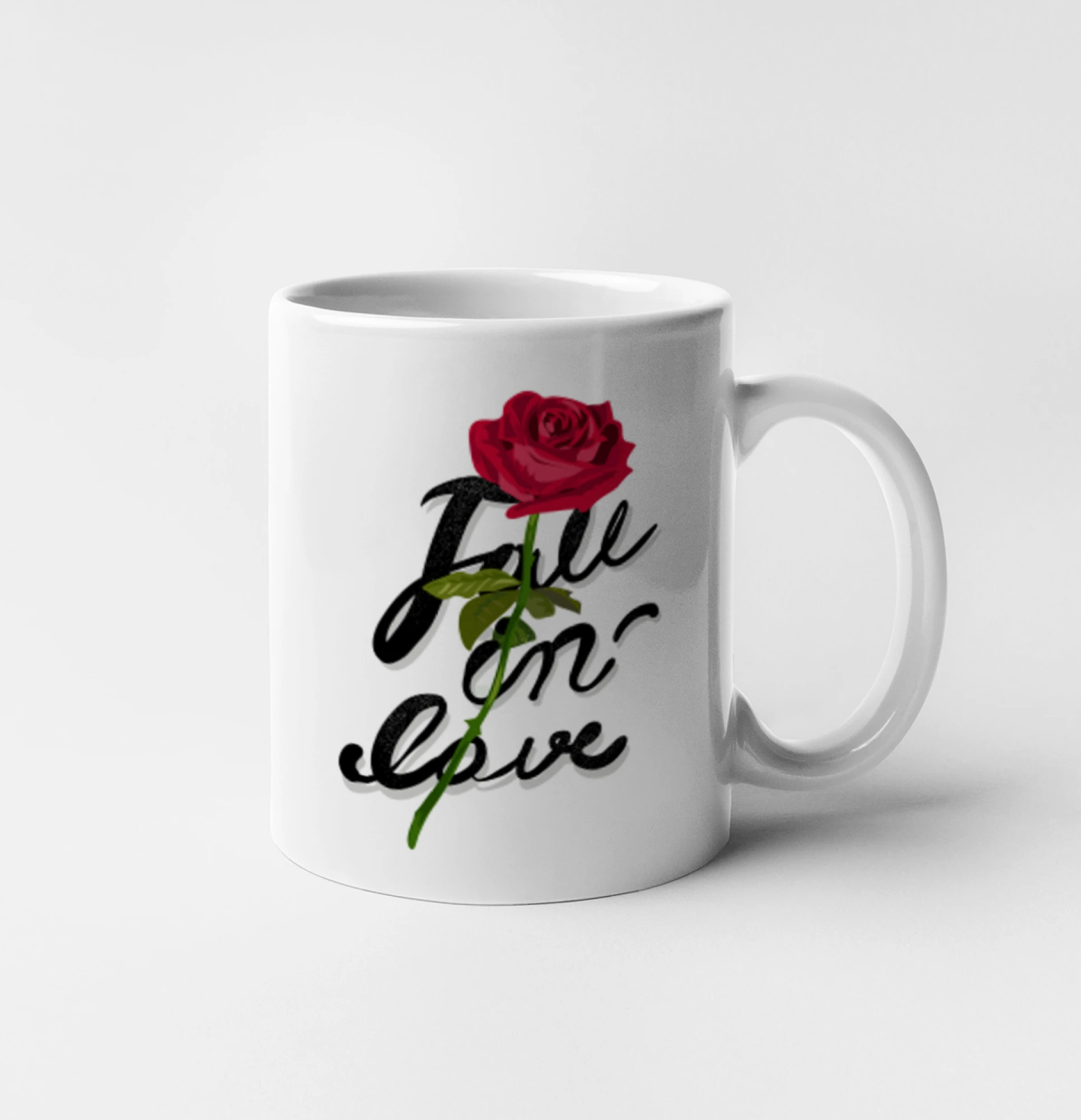 Tričká pre zamilovaných - Fall in Love - Hrnček 