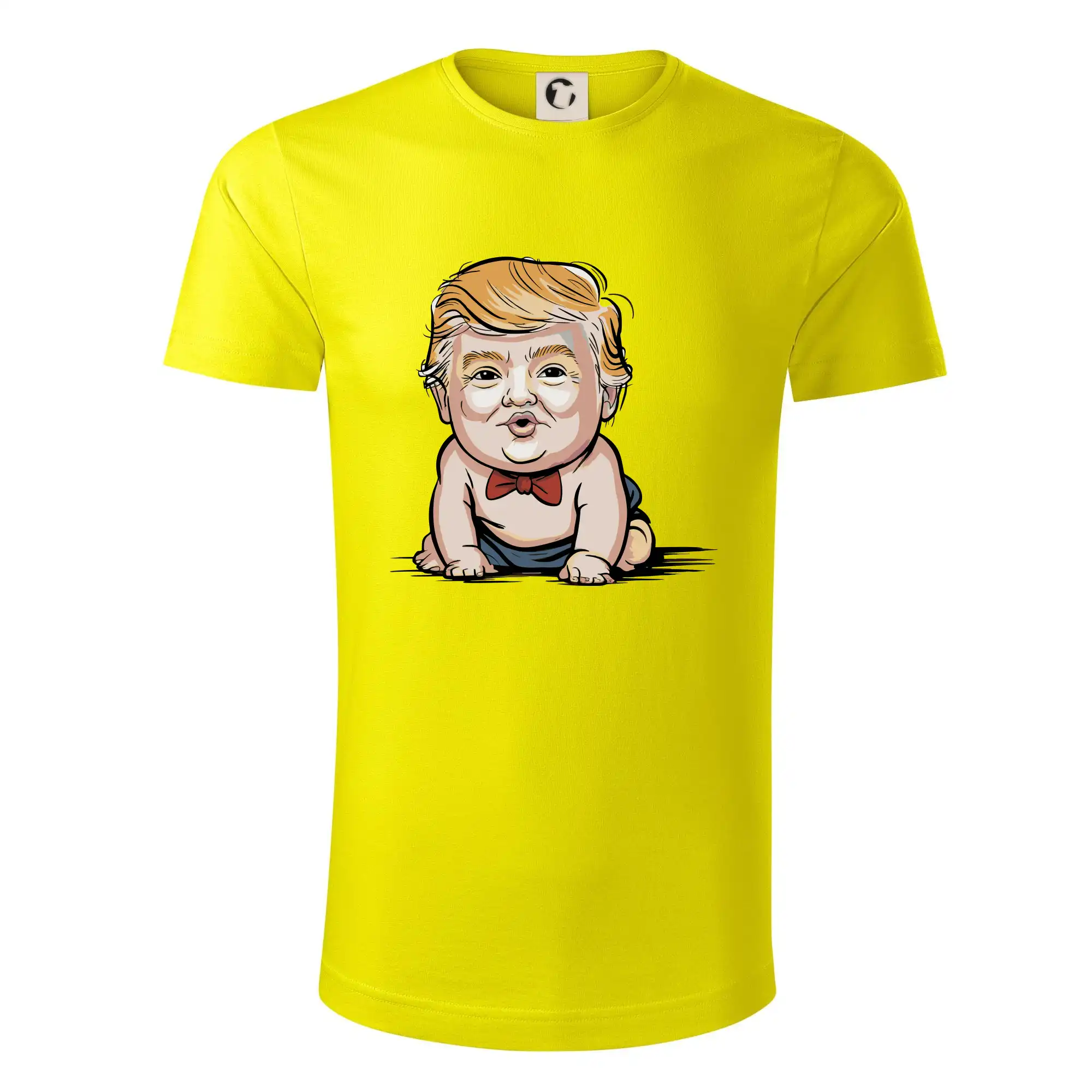Politické tričká - Baby trump - Tričko z organickej bavlny