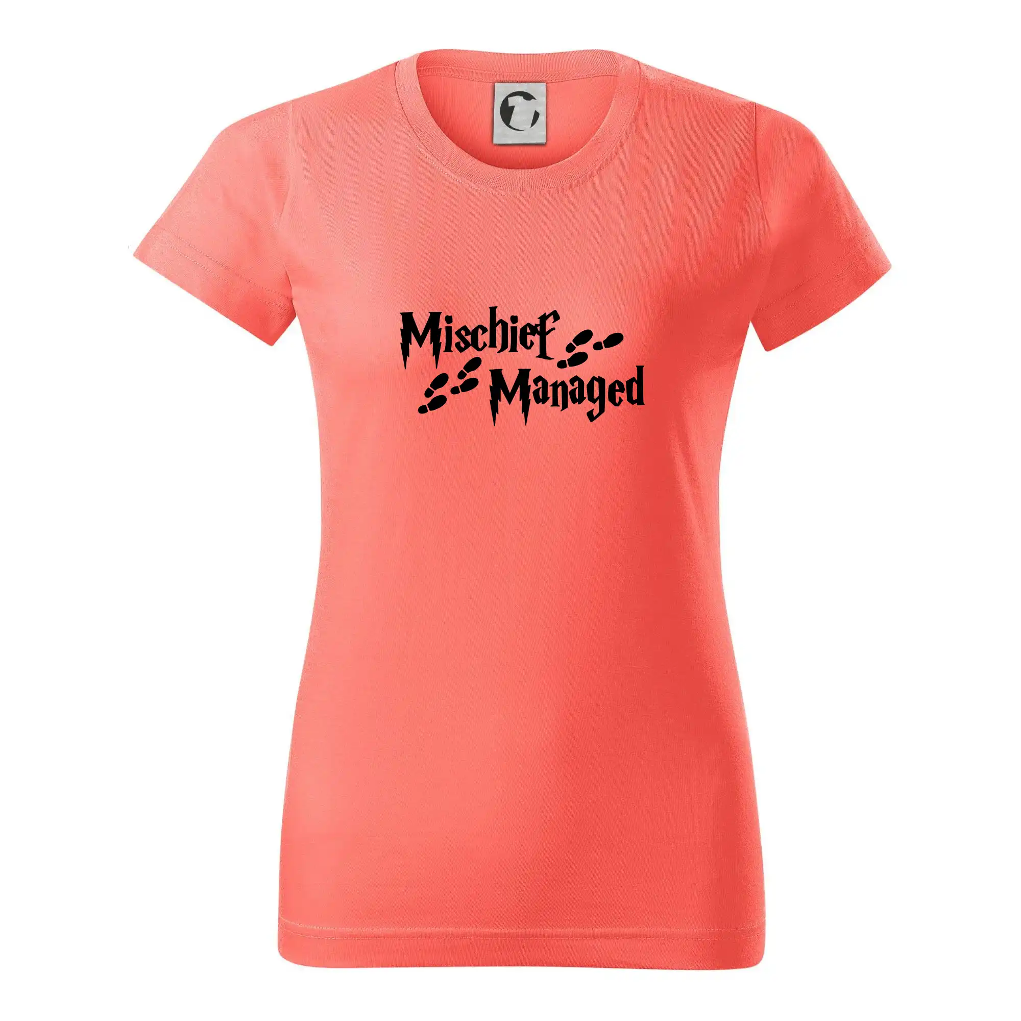 Filmové tričká - Harry - Mischief Managed - Dámske tričko basic - ľahko voľnejšie a dlhšie