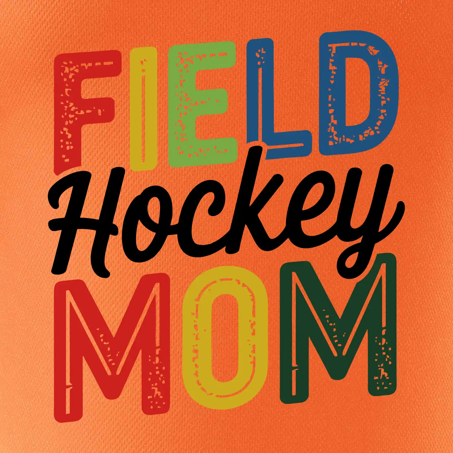 Field hockey mom - tiskací a psací
