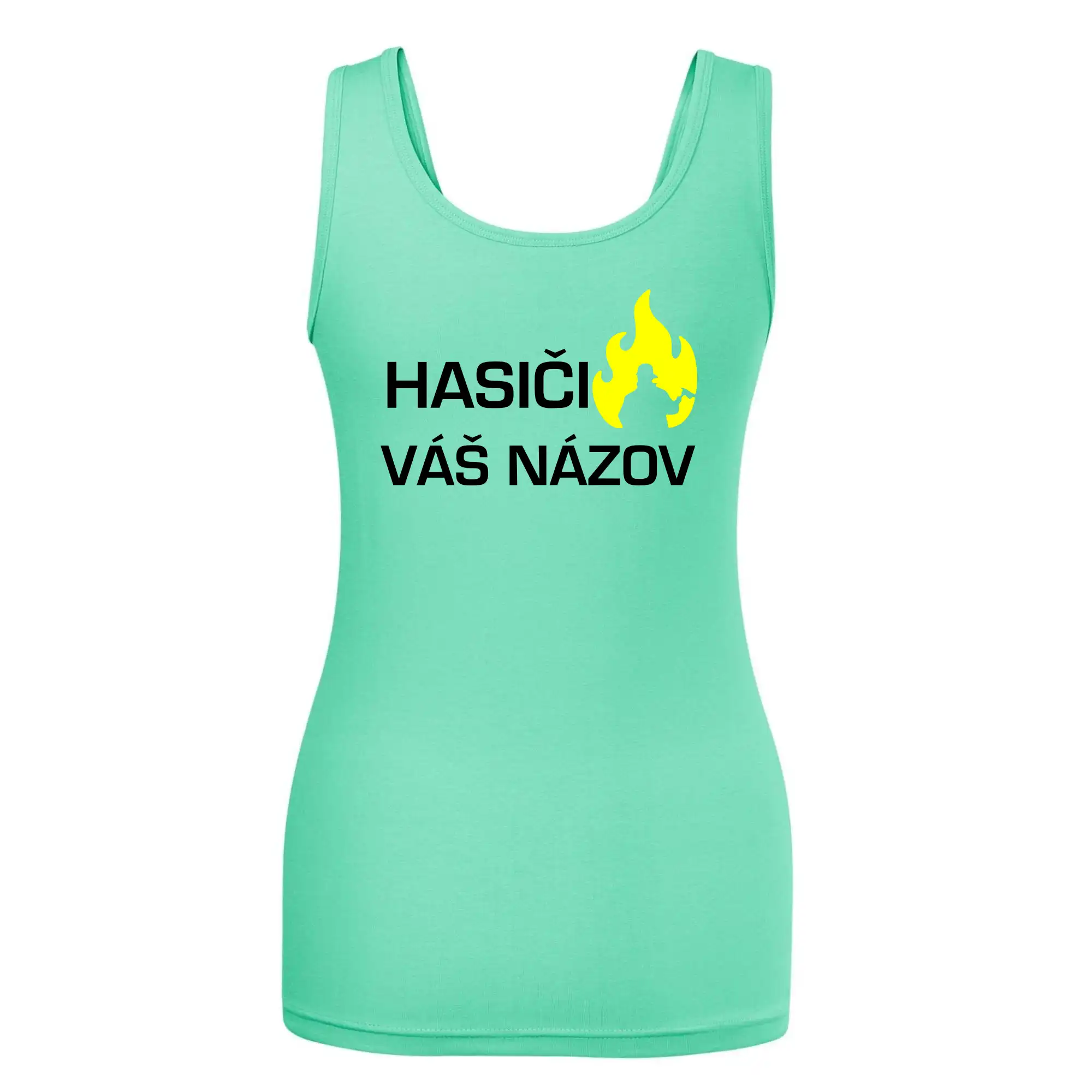 Hasiči - Váš názov - FLUO + Reflexná potlač