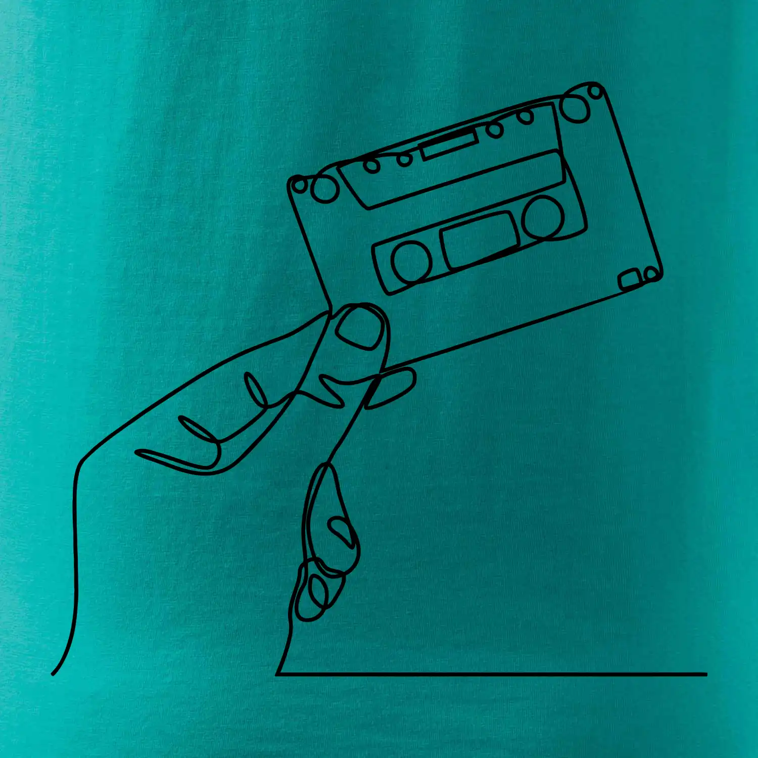 MC kazeta jedním tahem