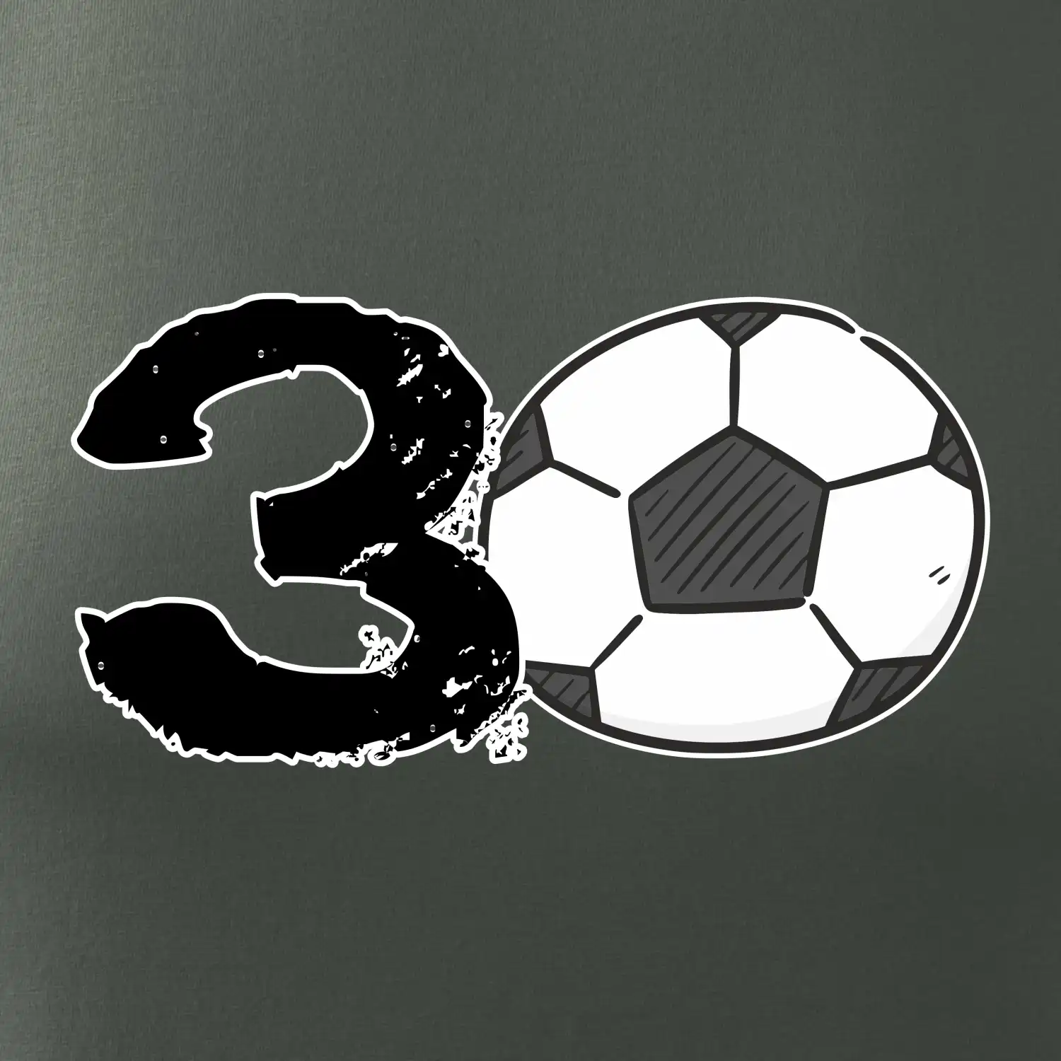 Fotbal kulaté narozeniny 30