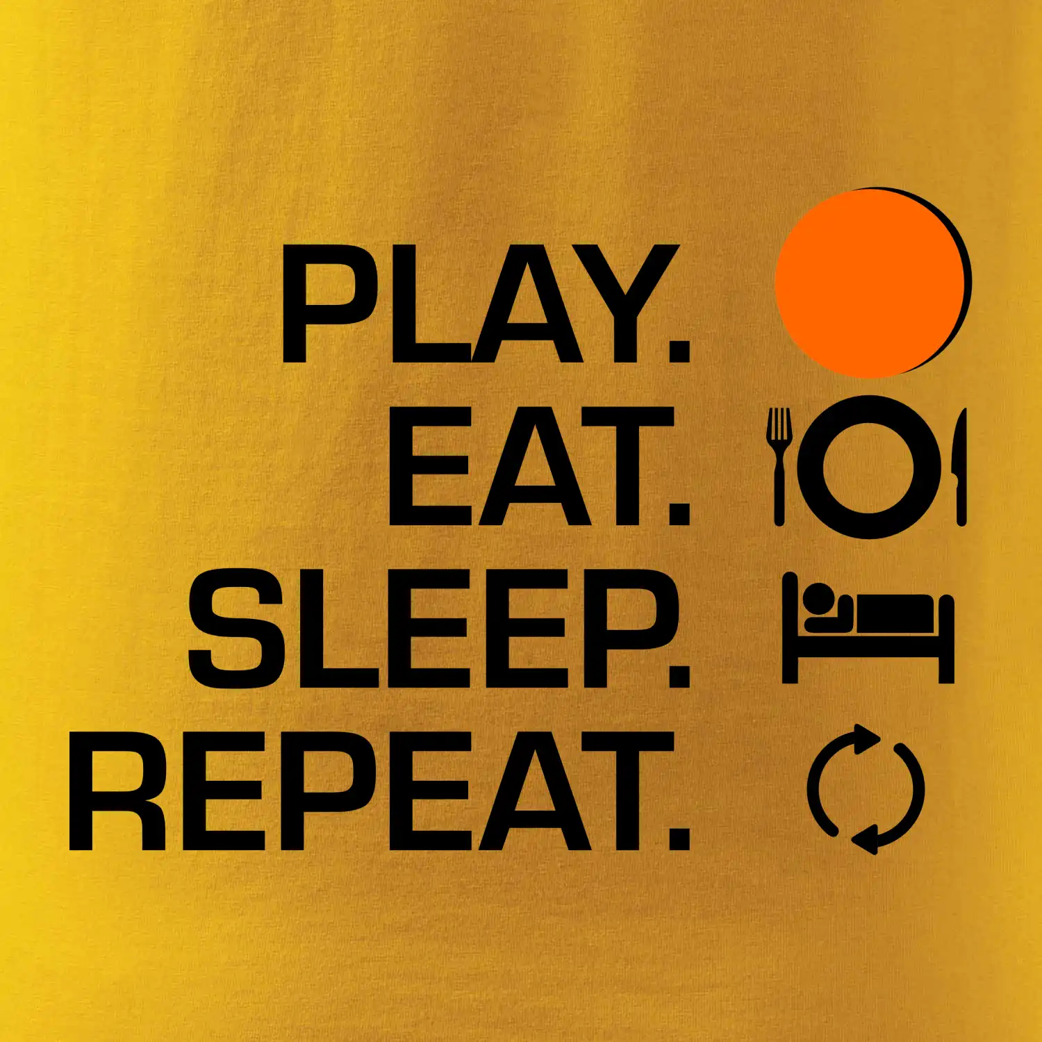 Hokejbal - Play eat sleep repeat