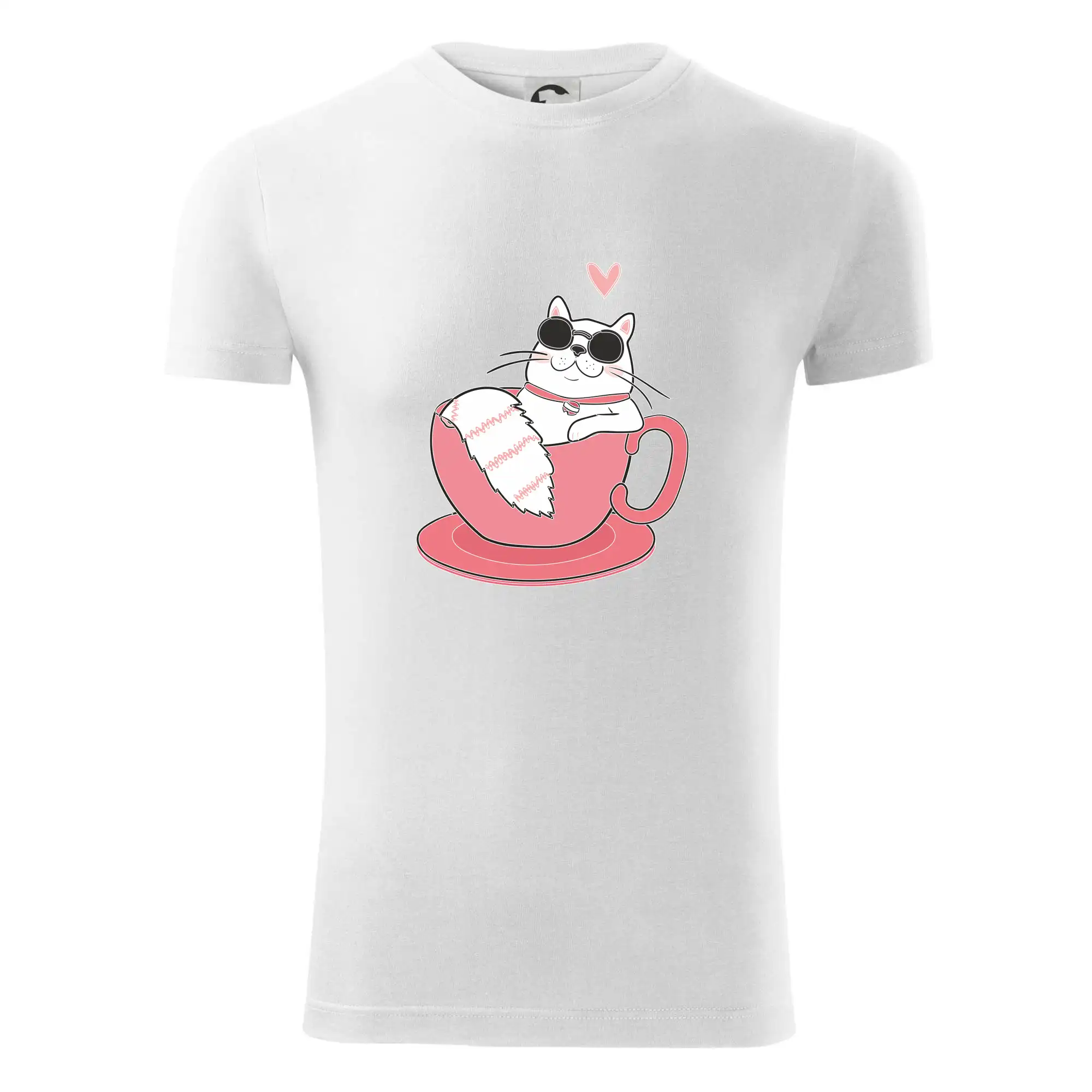 Hustá kočka v hrníčku