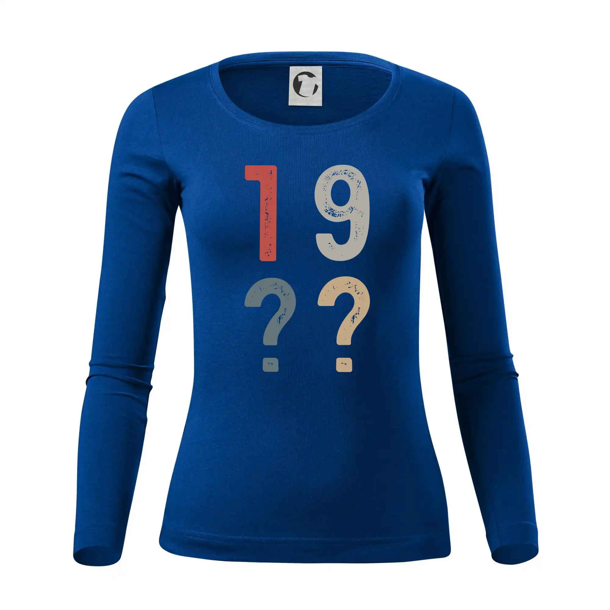 Vintage číslice - vlastní rok