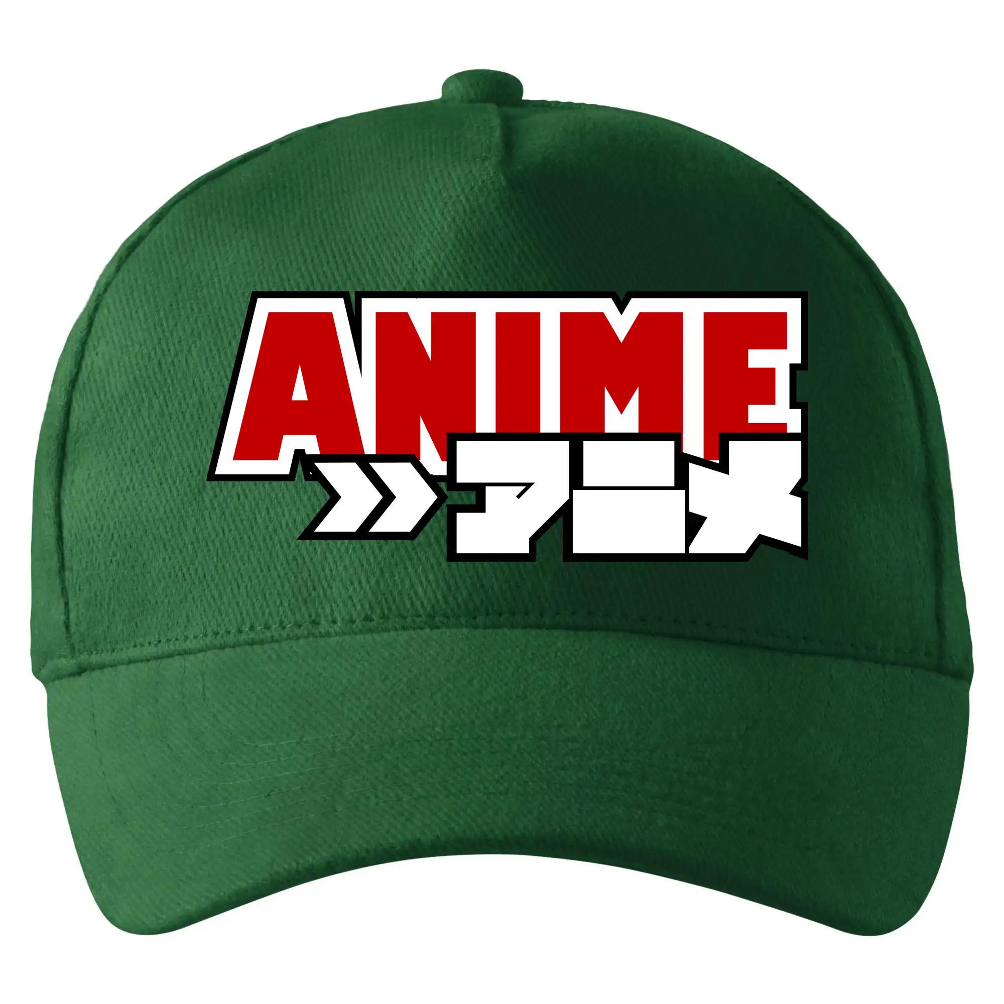 Anime nápis červený