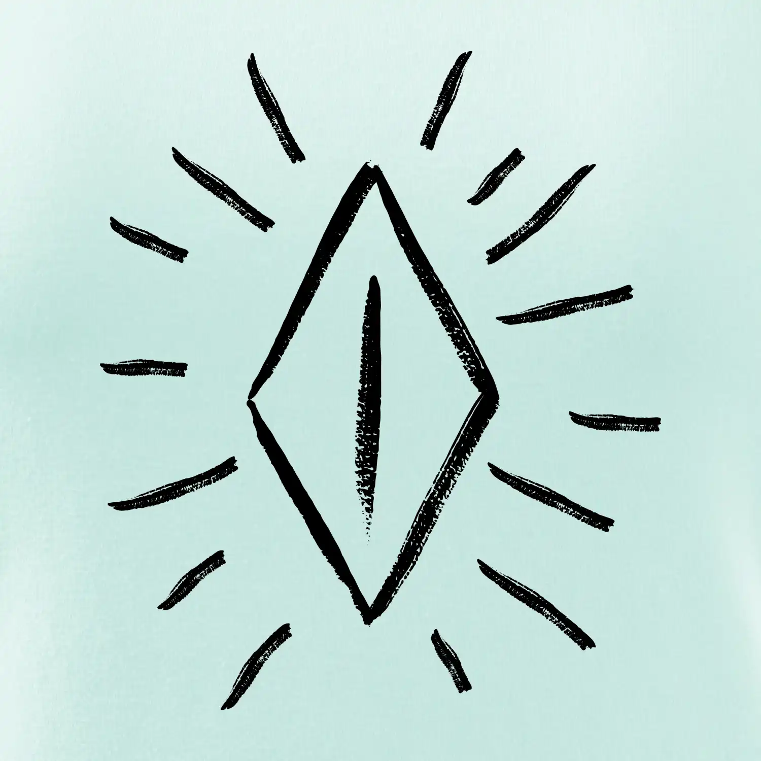 Dámske prirodzenie zarastené