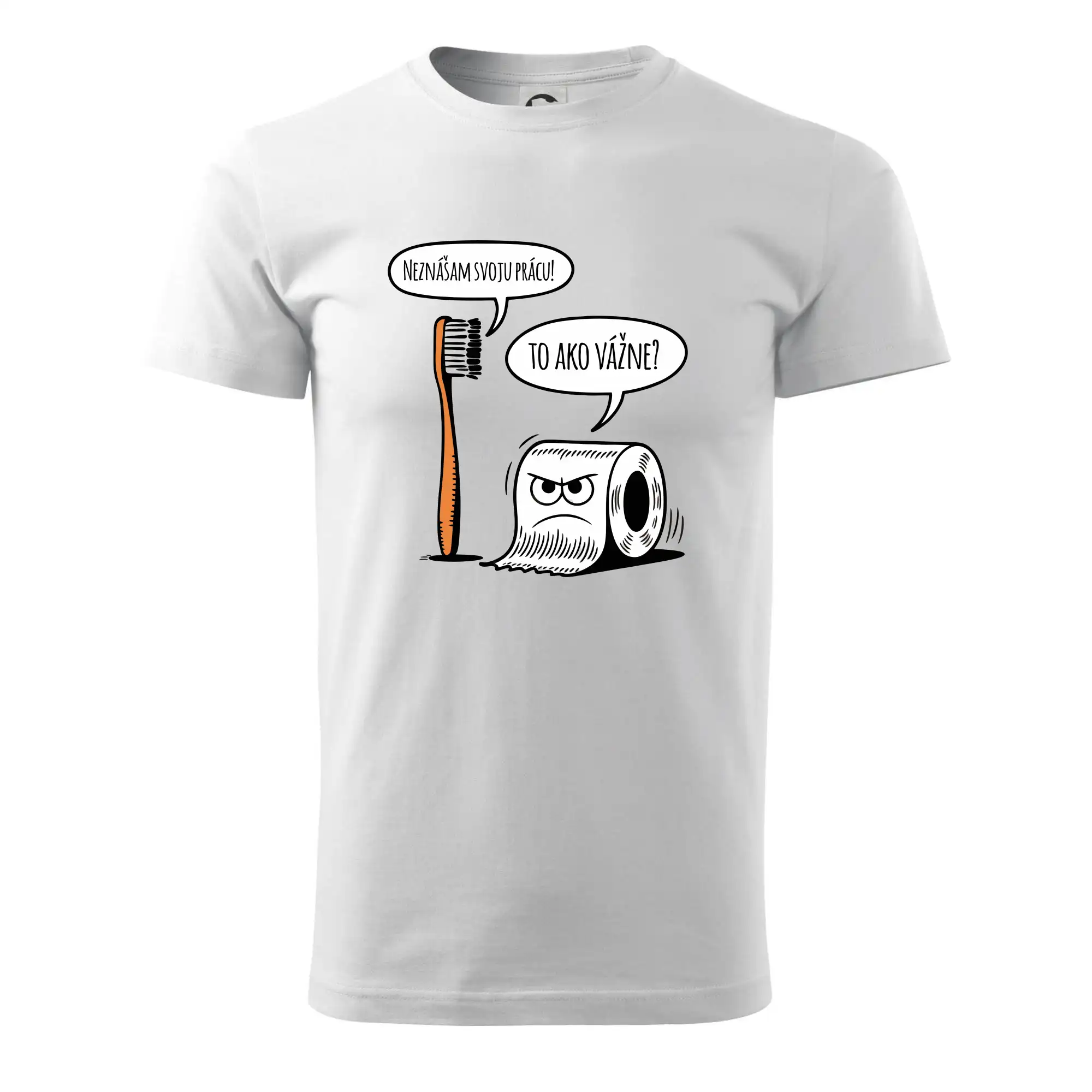 Grafické tričká - Neznášam svoju prácu - Tričko extra veľké  (5-8XL)