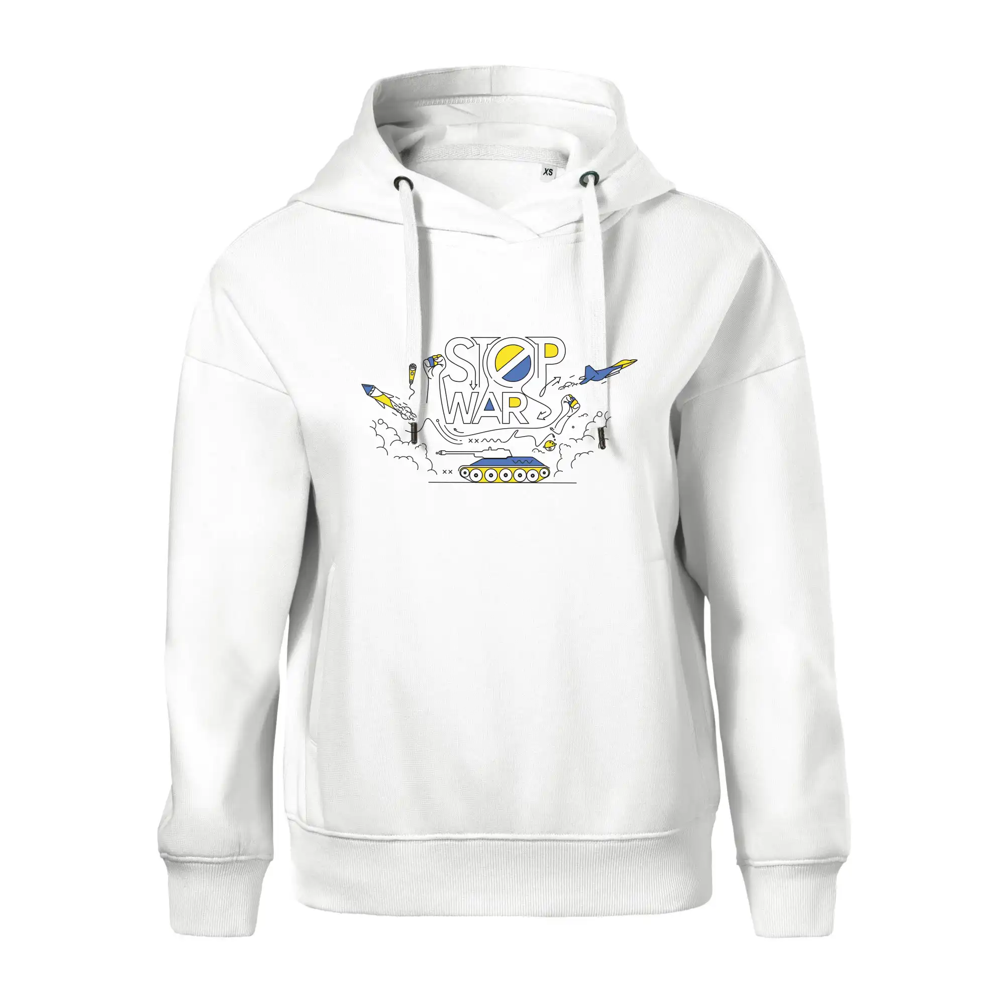 Stop war - Ukrajinské barvy