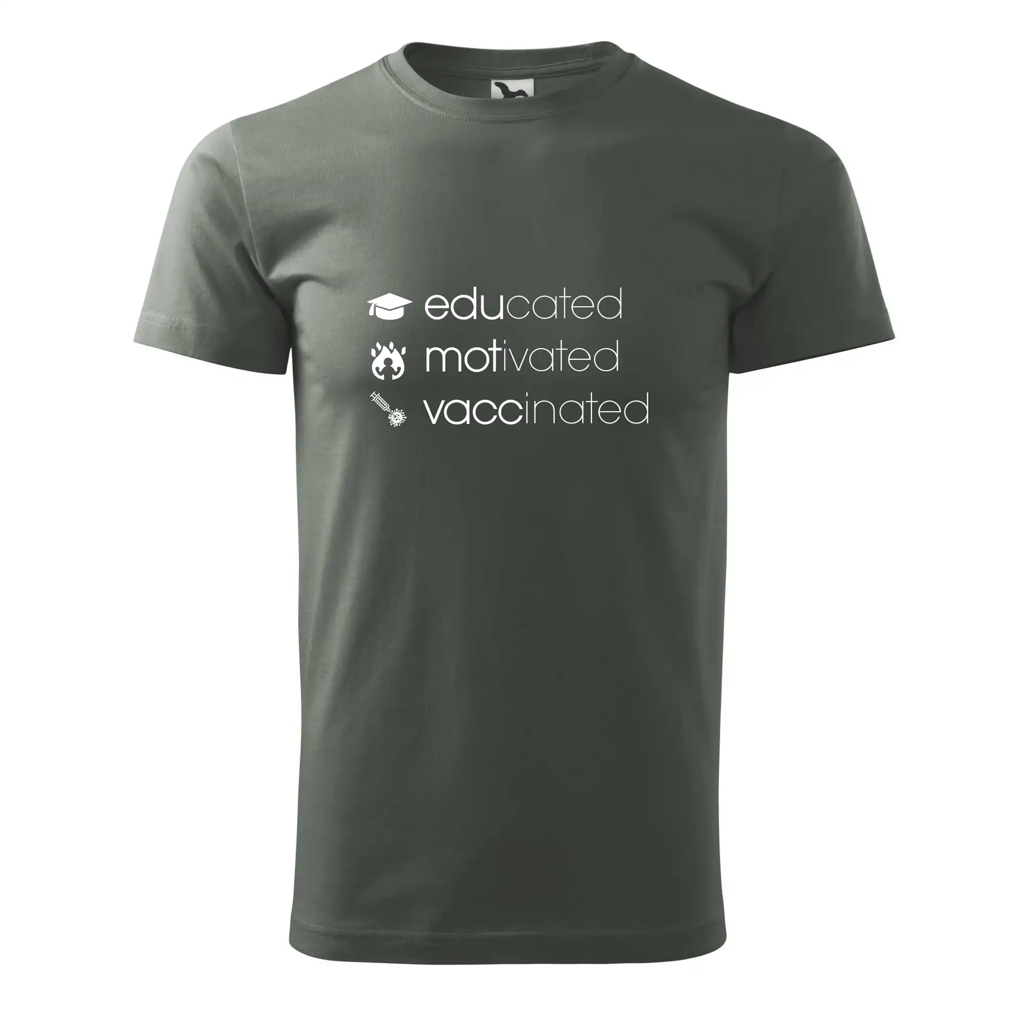 Educated motivated vaccinated